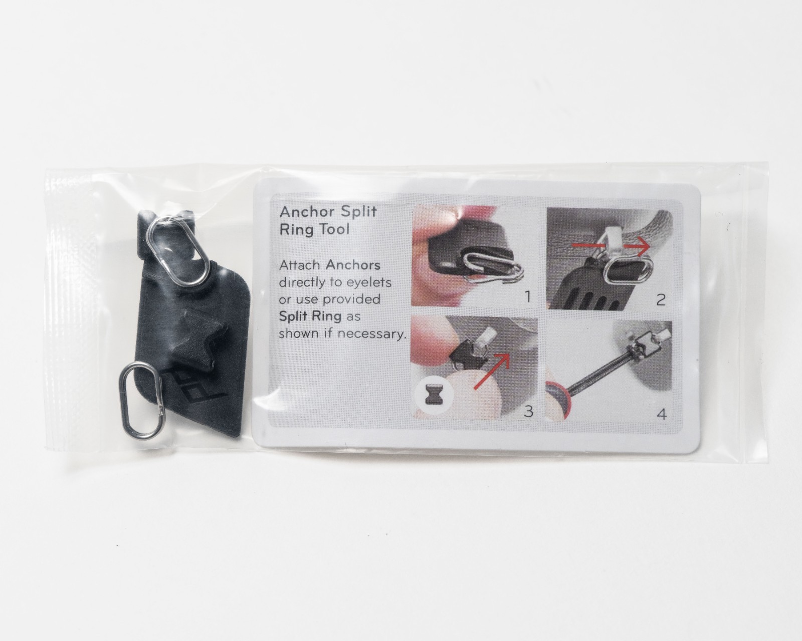 Peak Design Split Ring Mount Accessory Kit for Photo Camera / Anchors