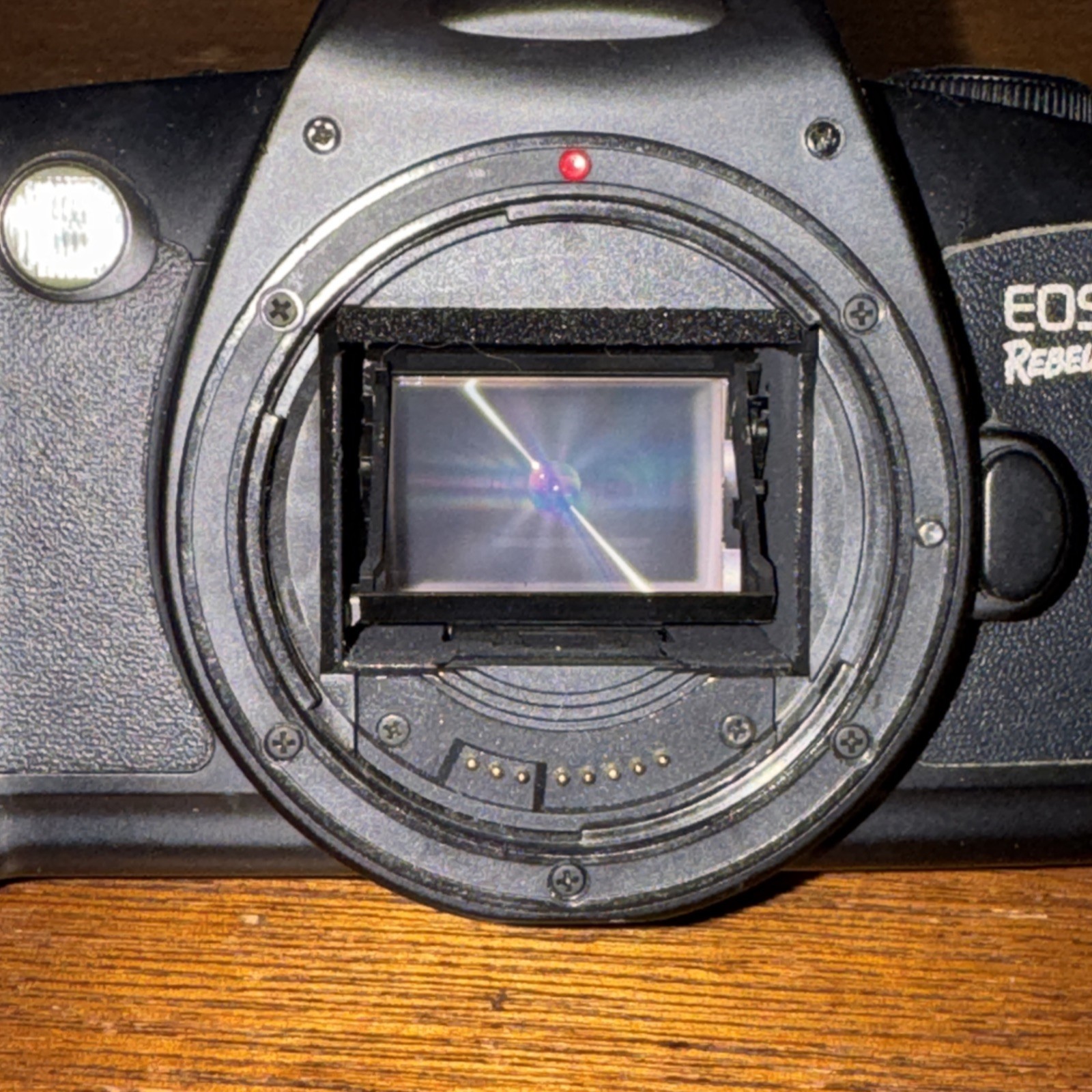Canon EOS Rebel G 35mm Film SLR Camera Body, ! Untested !Black (Made in Taiwan)