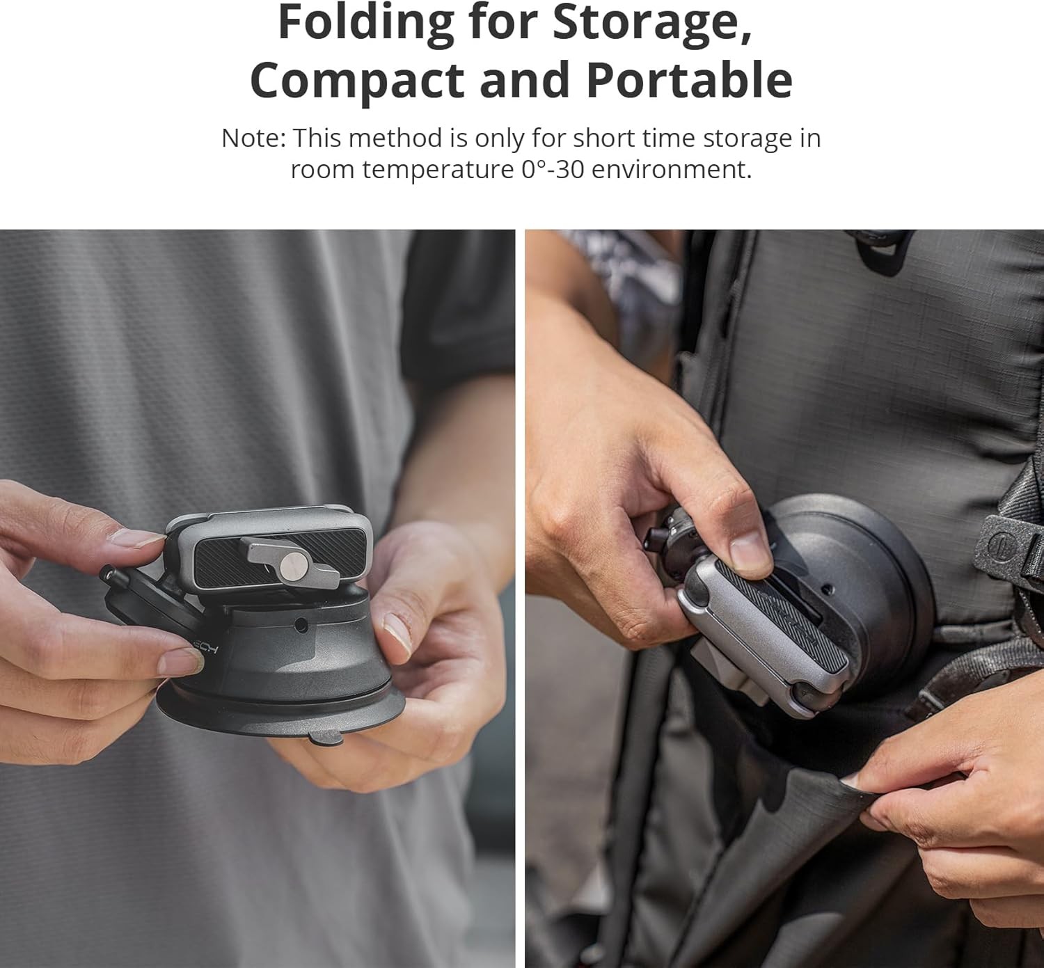 Camera Suction Cup Car Mount for DJI Osmo Action 6 Pocket 3 GoPro 12 Insta360 X5