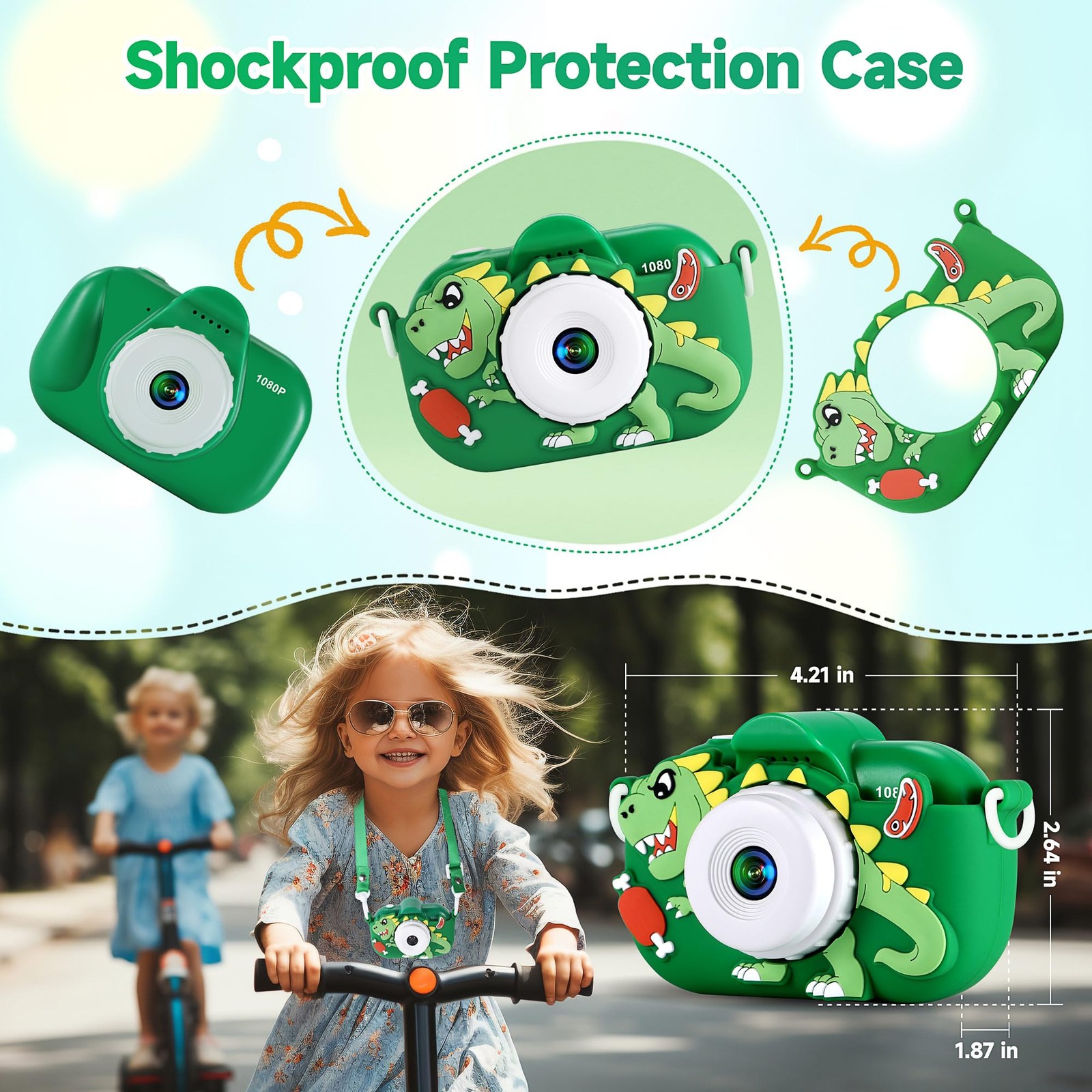 Boys Toys for 3 4 5 6 7 8 9 Years Old Boys, 48MP Dual Lens Digital Christmas …