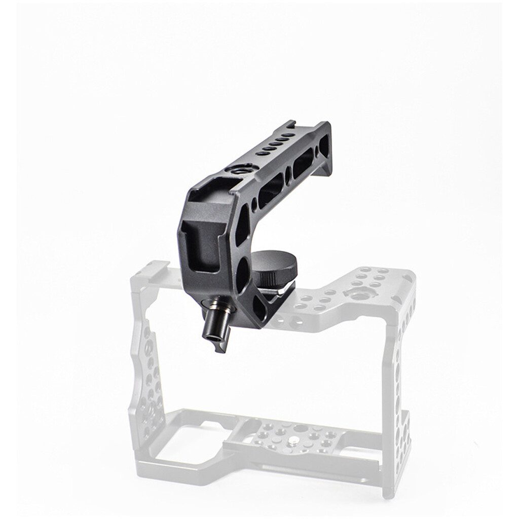 Handle Grip Camera Top Handgrip 3 Cold Shoe Arri Locating Screw Mount 1/4 &3/8