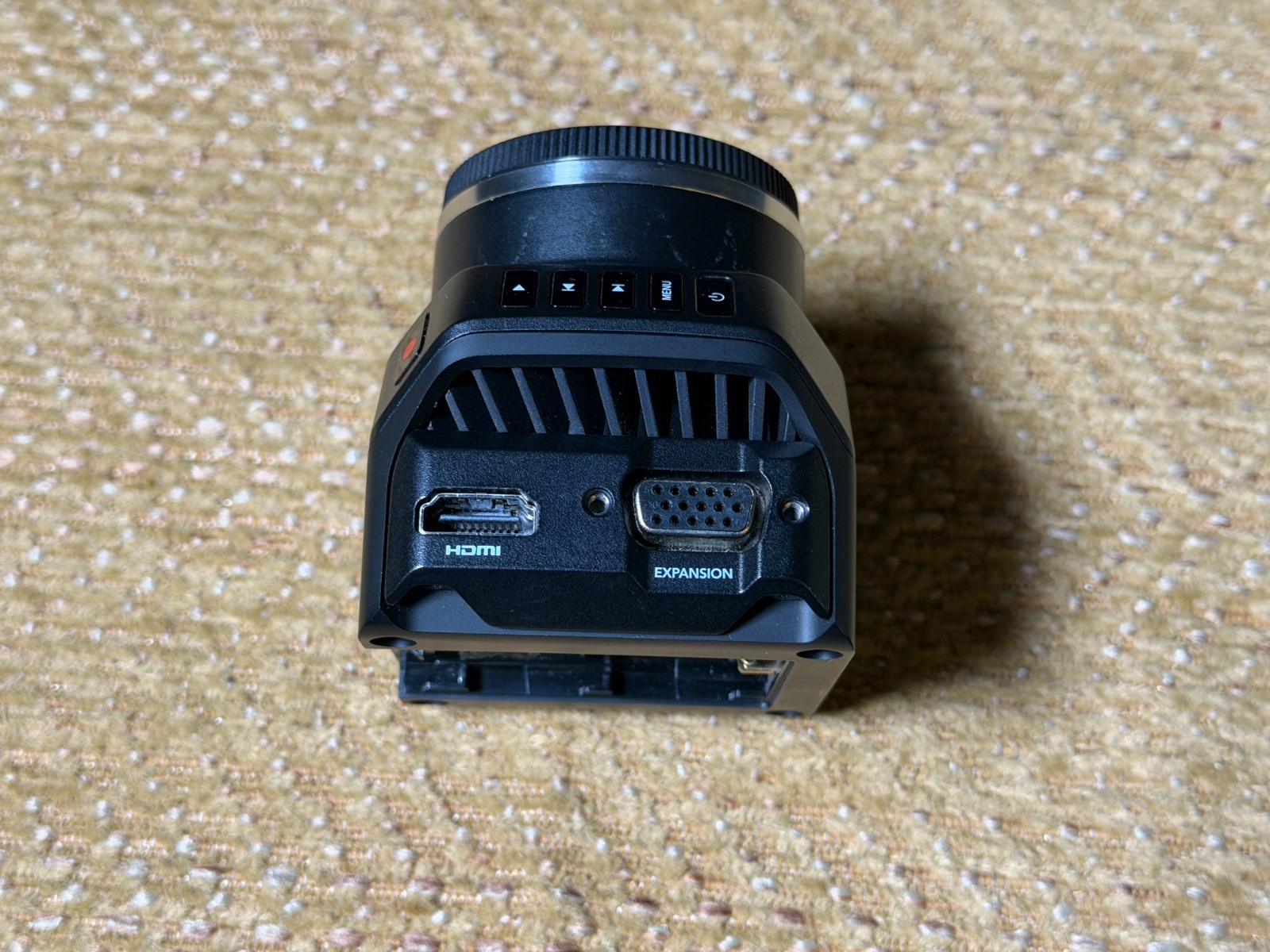 Blackmagic Micro Cinema Camera BMMCC w/ Wooden Camera Cage, & Cable – Mint!