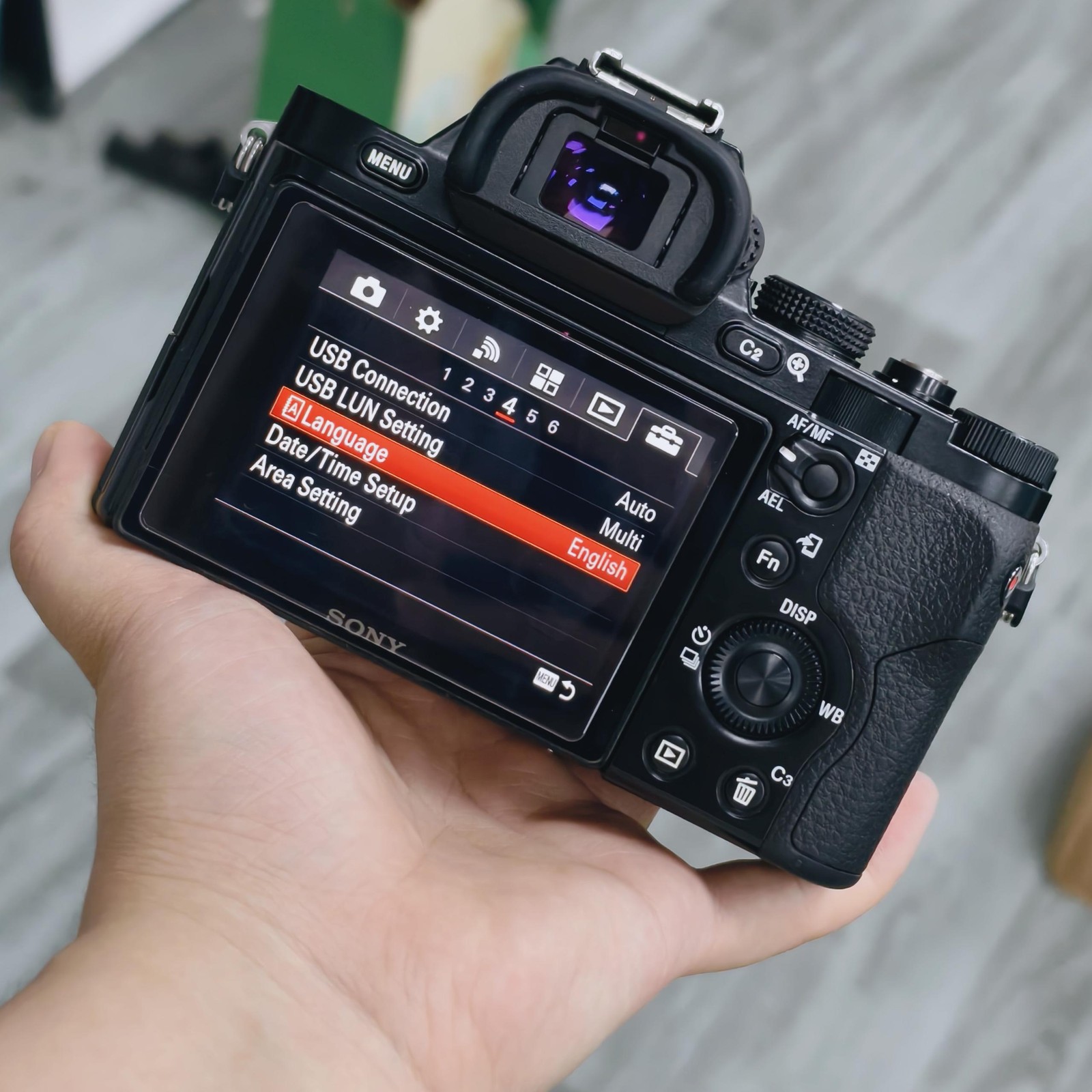 Sony Alpha A7 24.3MP Full Frame Mirrorless Digital Camera Body Only English