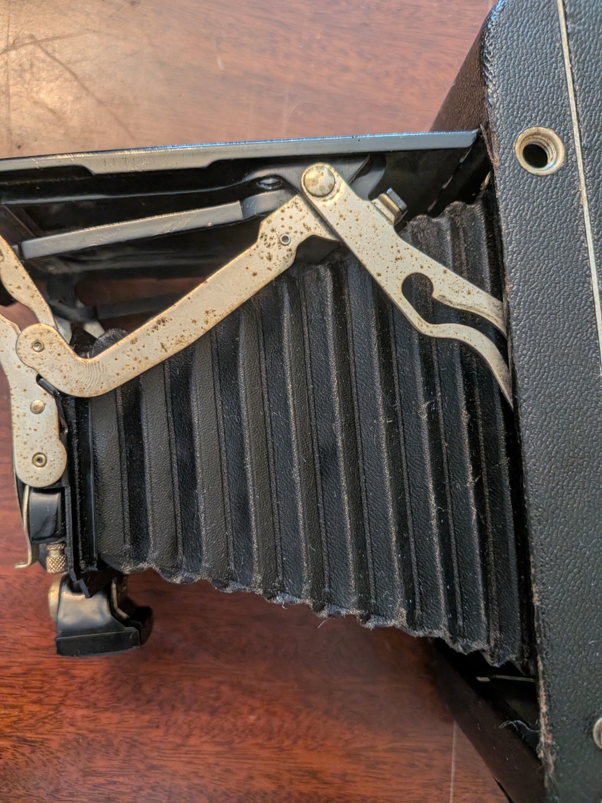 Kodak Six Six-16 Vintage Folding Bellows Camera, 6×9 Format, Black