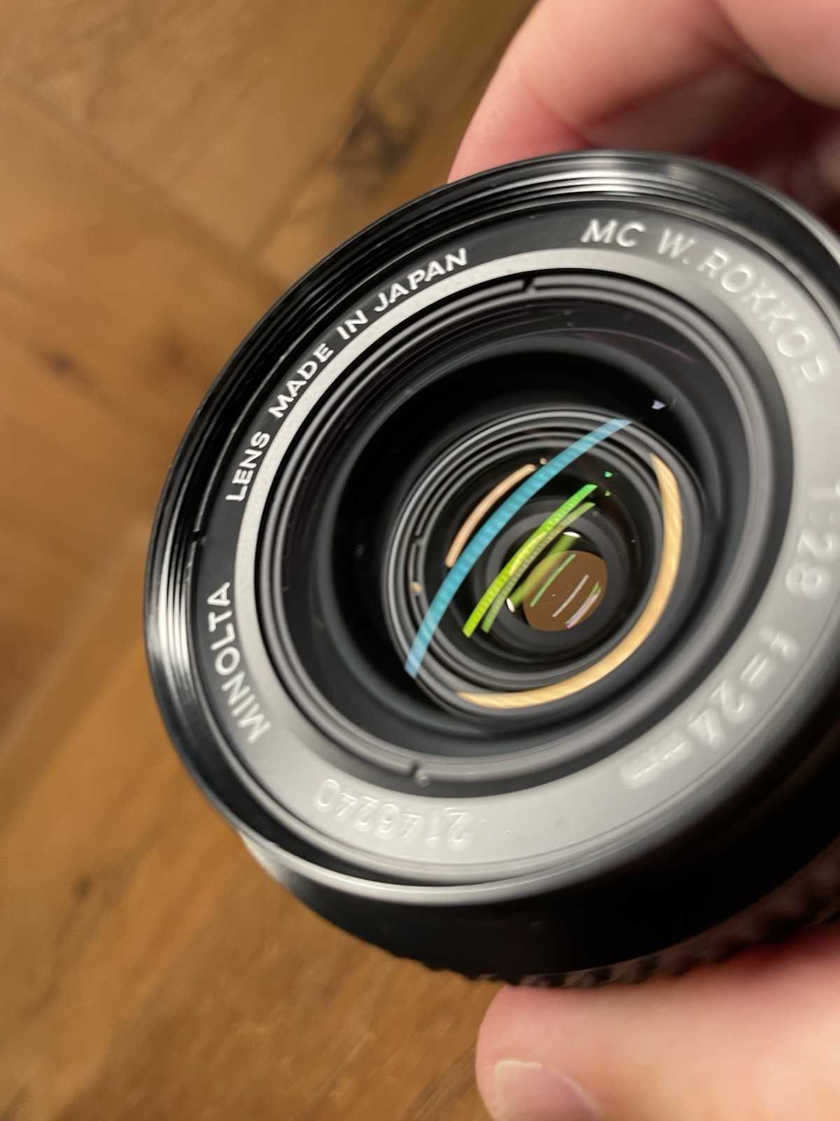 *Late Model : Mint* Minolta MC W Rokkor 24mm F/2.8 Wide Angle Lens From Japan