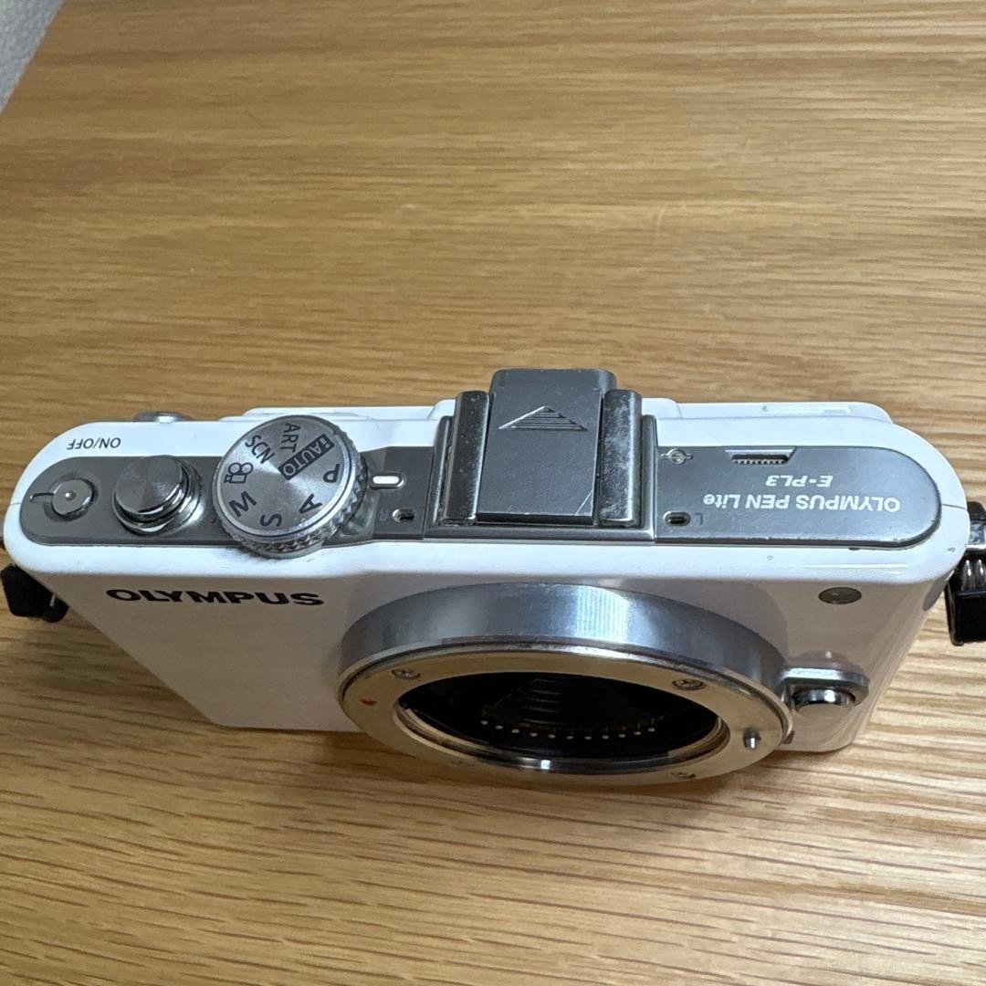 OLYMPUS PEN Lite E-PL3 Black Body Mirrorless interchangeable-lens camera