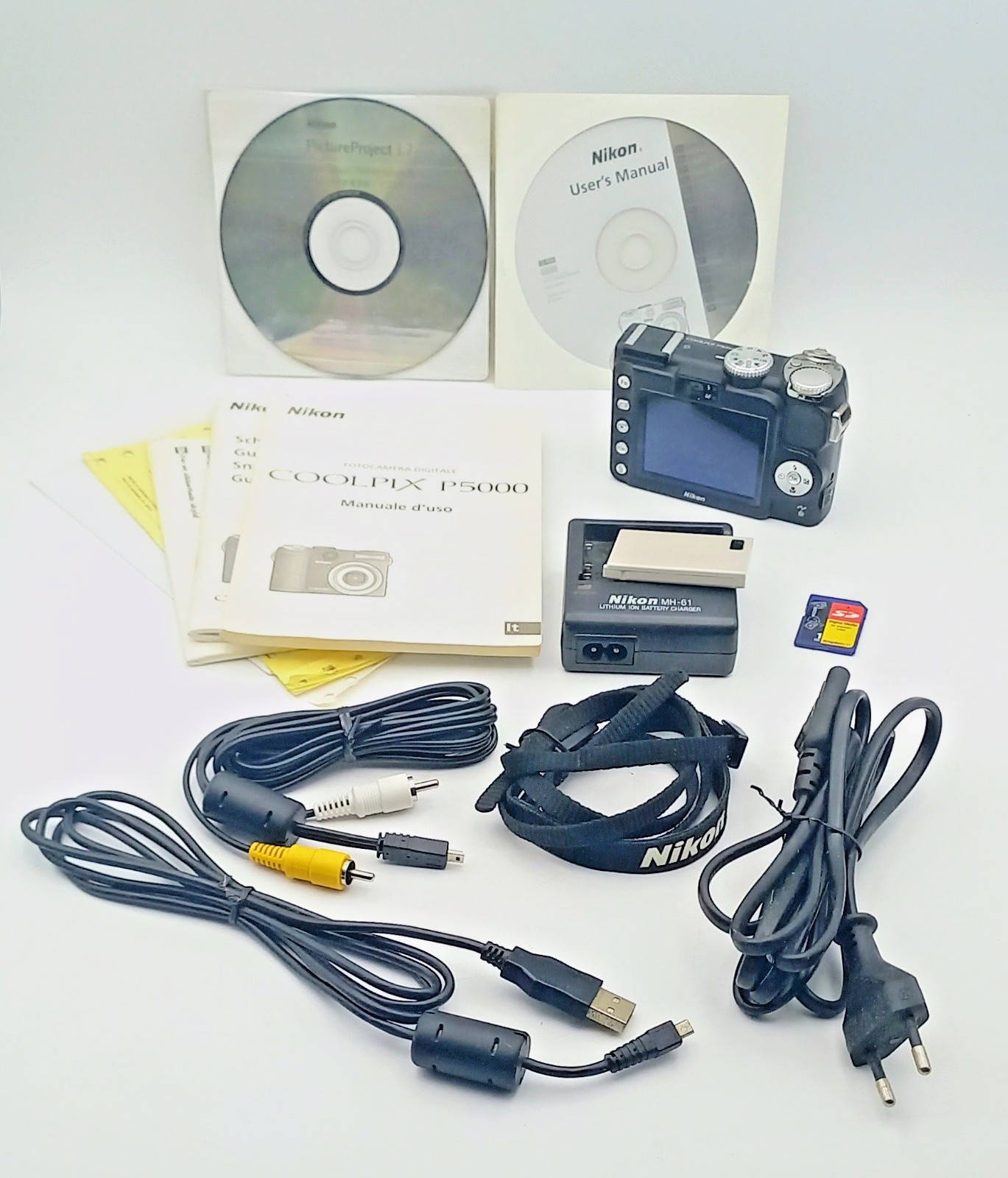 Nikon Coolpix P5000 – Original Nital Complete Set – Excellent Condition