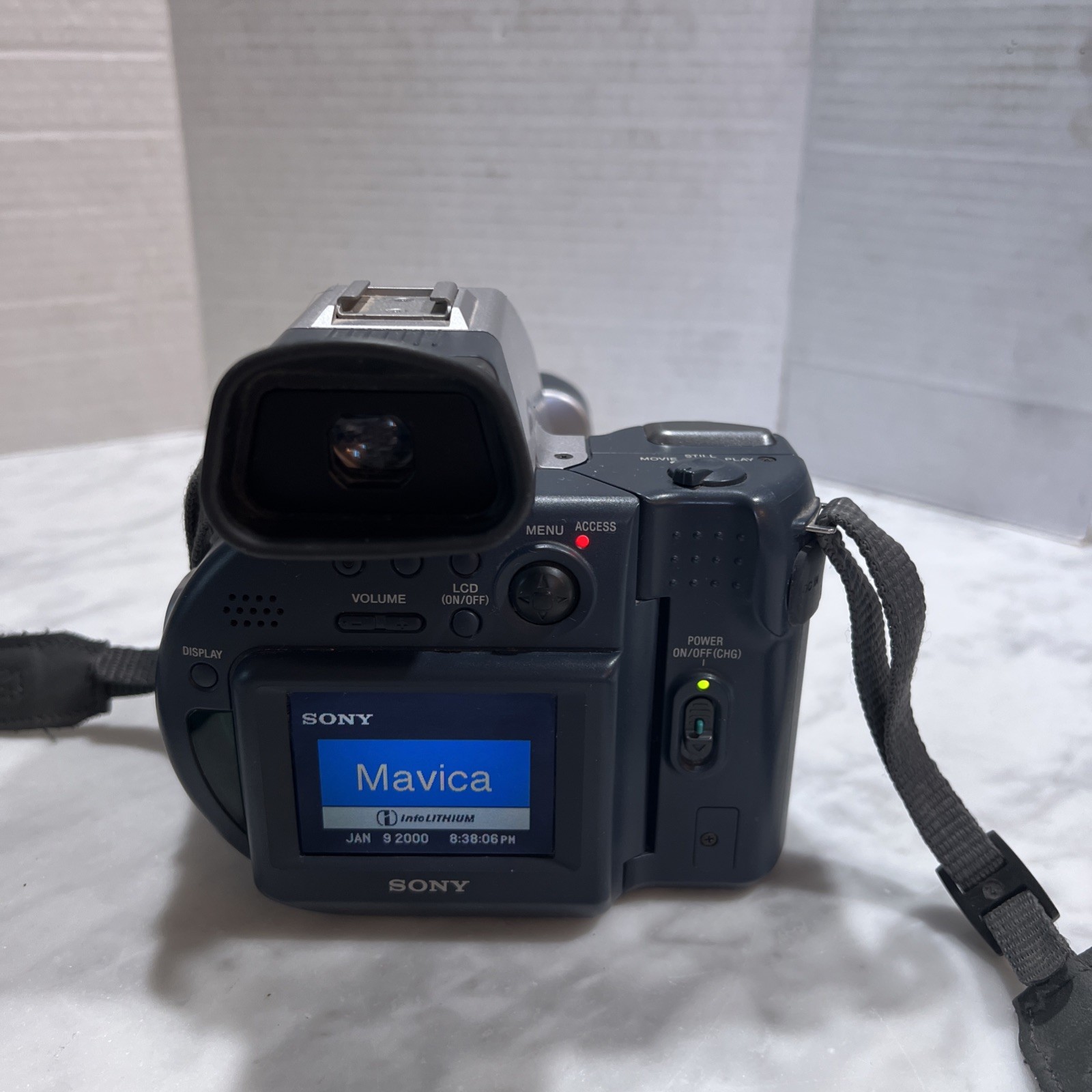 Sony Mavica Mega Movie HQ Digital Still Camera MVC-CD1000 Tested Works
