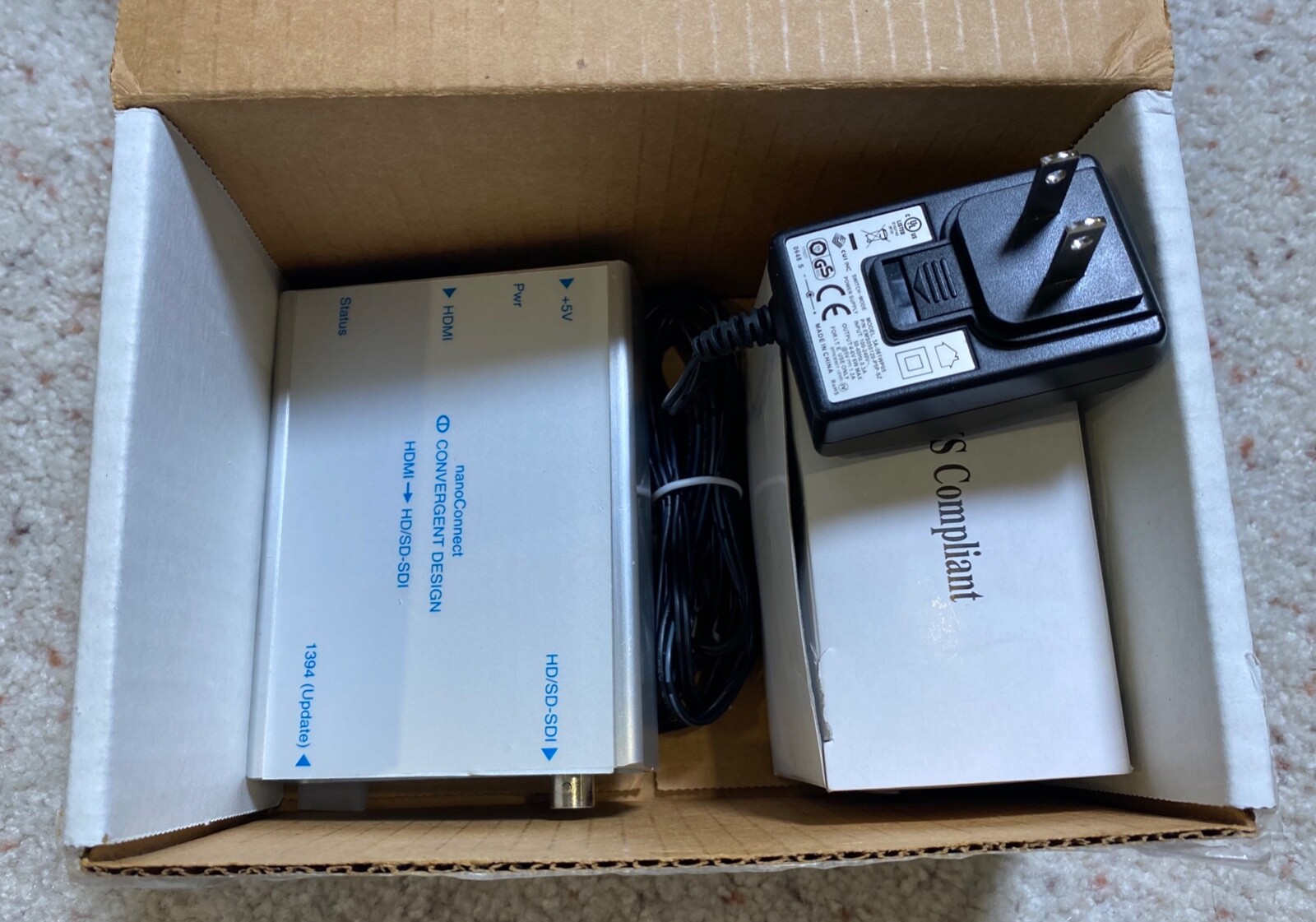 Convergent Design, HD-Connect, HDMI to HD/SD-SDI video converter. SHIPS FREE!