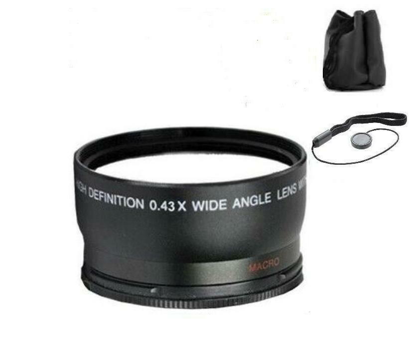 58mm Wide Angle Macro Lens For Nikon AFS DX NIKKOR 55-300mm f4.5-5.6G ED VR Lens