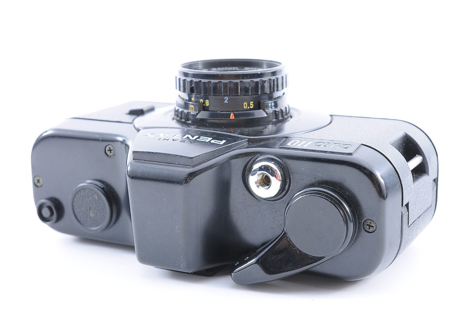 Pentax auto 110 SLR Film Camera w/ 24mm f/2.8 Lens [All Works Near MINT+]