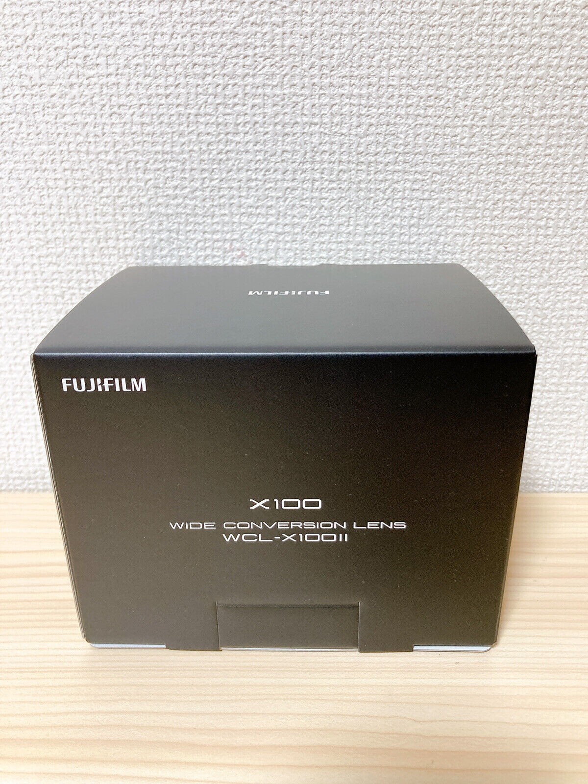 FUJIFILM Camera X100 wide conversion lens black WCL-X100B II