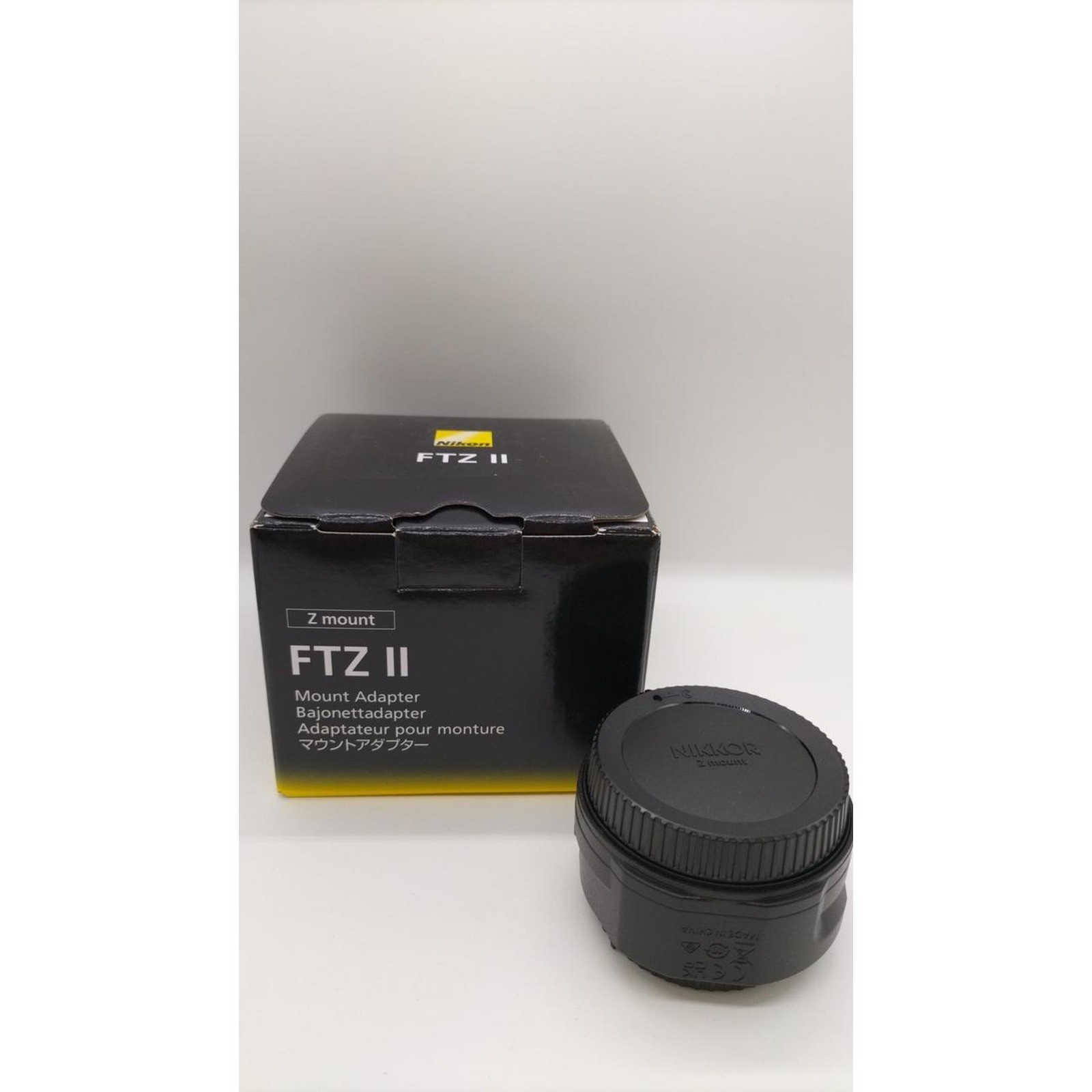 Nikon FTZ II Mount Adapter F-Mount Lens to Z-Mount Camera Body Excellent Used