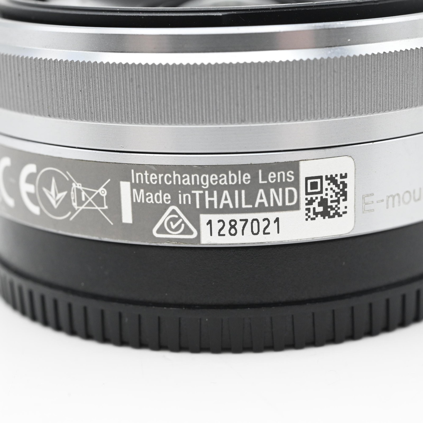 Sony 16mm f2.8 E Lens SEL16F28 Silver #021