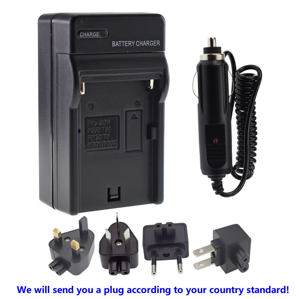 Battery or Charger for Sony NP-F550 MVC-FD71 MVC-FD83 MVC-FD90 MVC-FD100 FD200