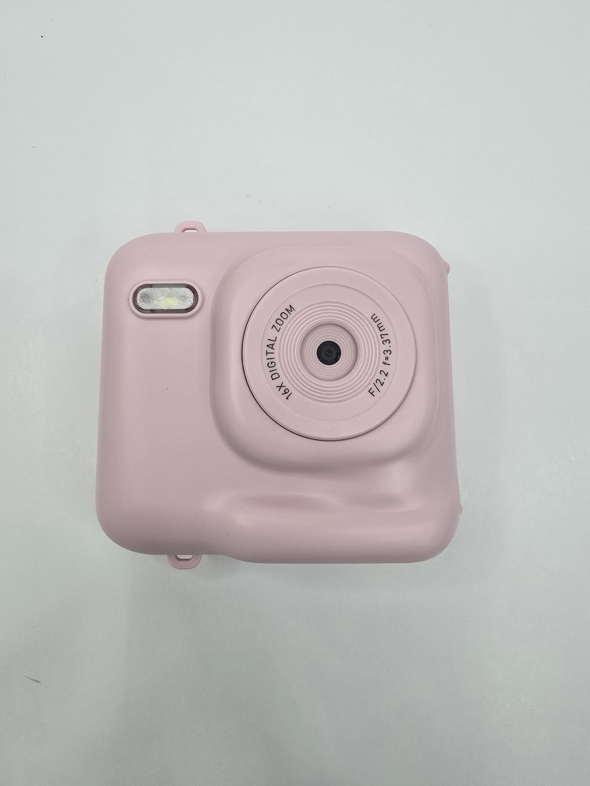 Instant Print Digital Camera X5 HD Pink Built-in Flash USB Lithium Battery