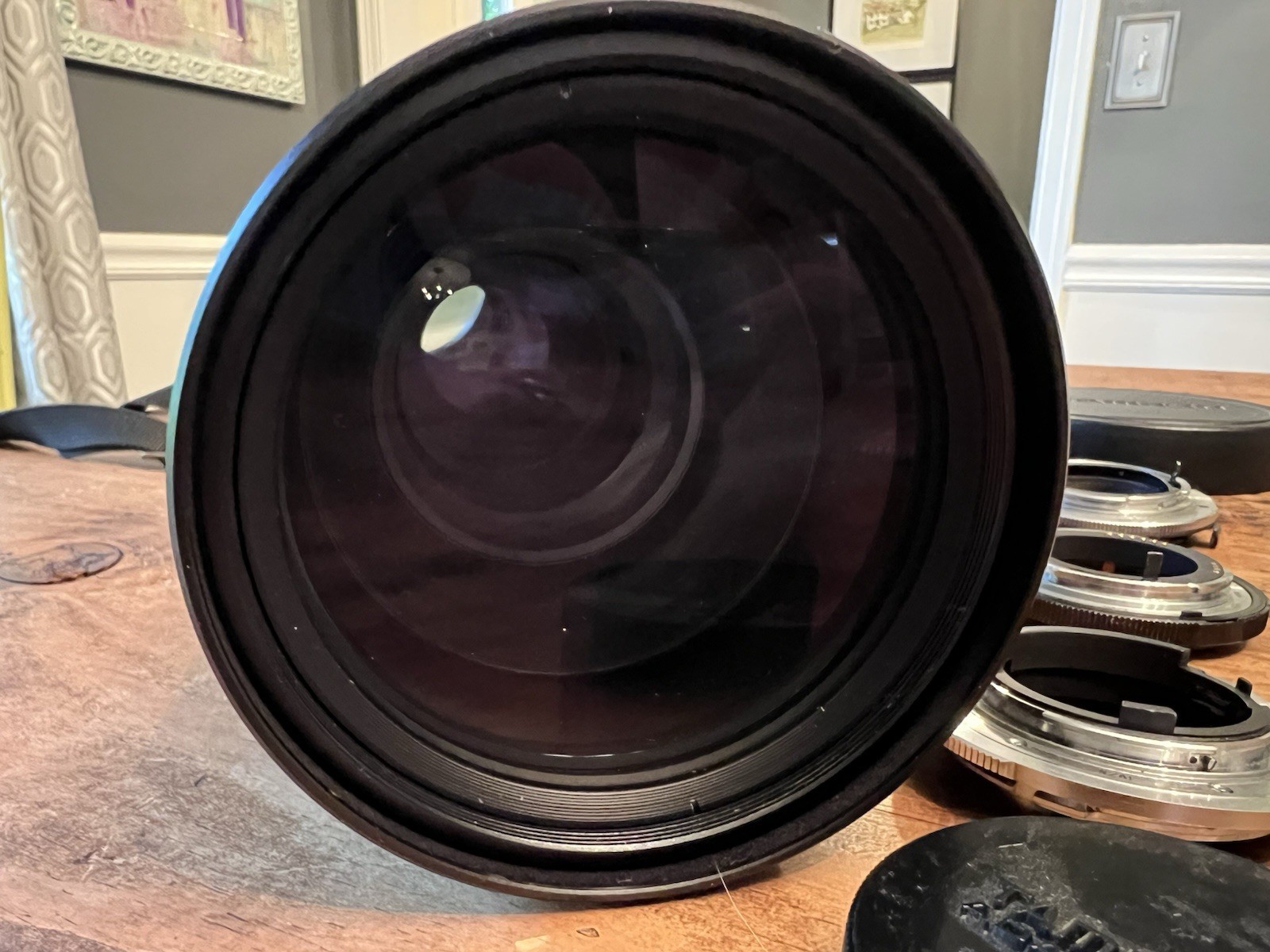 Tamron SP 200-500mm F5.6 Lens With Adaptall Rings For 4 Mounts