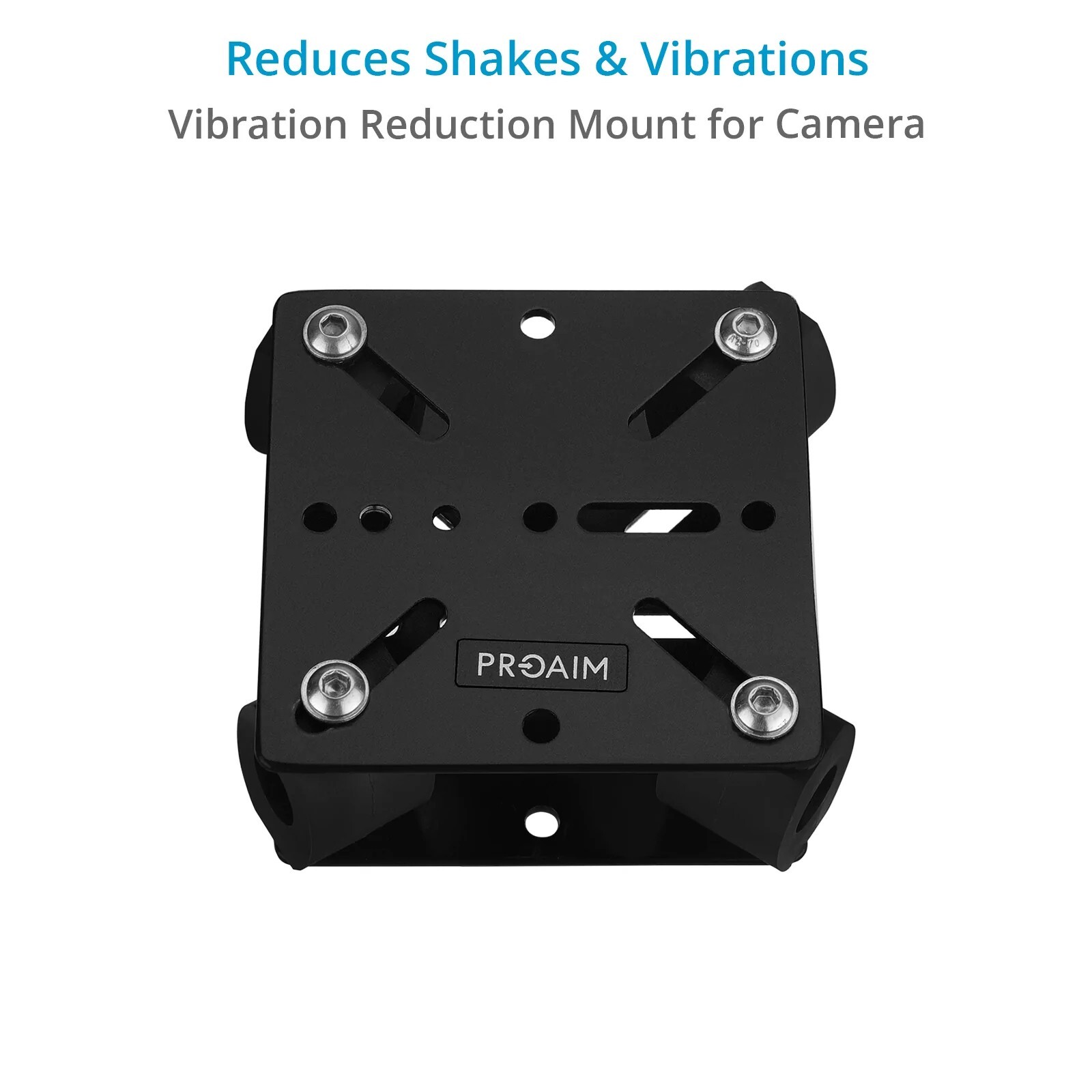 Proaim PTZ-10 Mount for PTZ Cameras – Vibration Isolator | VESA Mounting Pattern