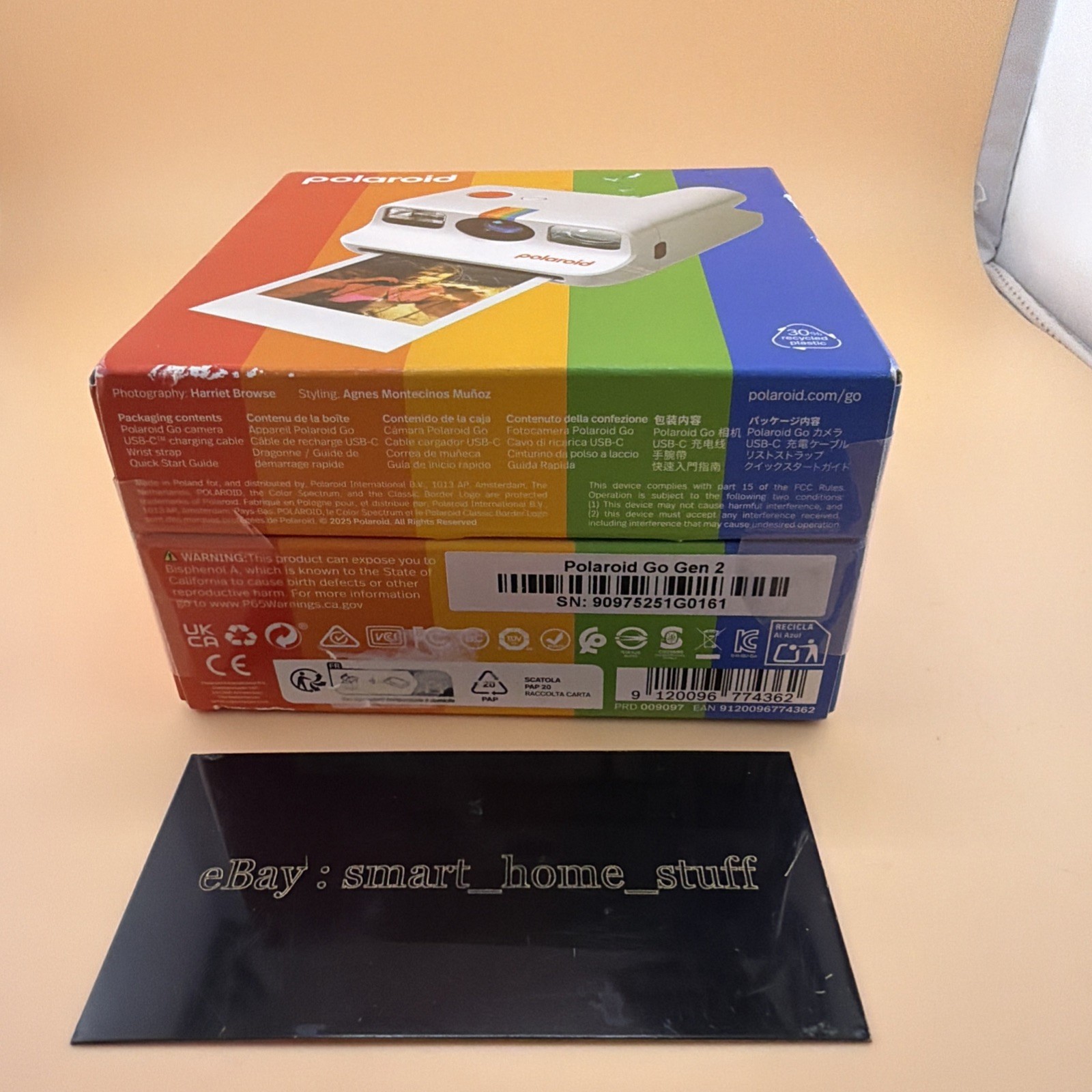 Polaroid GO Generation 2 White Instant Camera- NEW