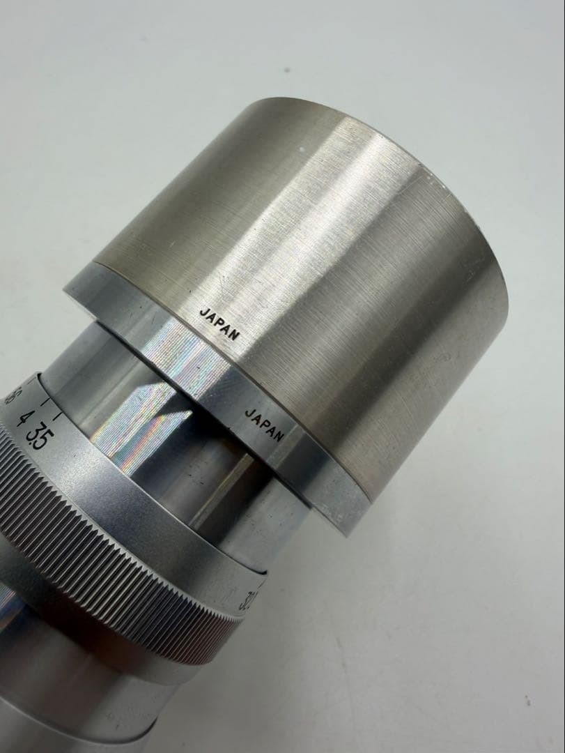 NIPPON Kogaku Nikkor-Q C 1 3.5 F 13.5Cm in Silver