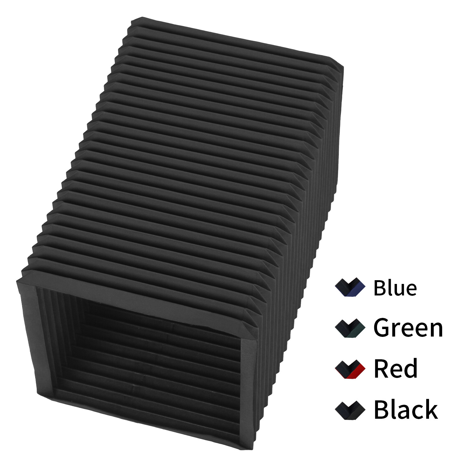 Multicolor Bellows For TOYO 45G 45G II 45GX 45C 45E Omega 4×5 Camera 150X150mm