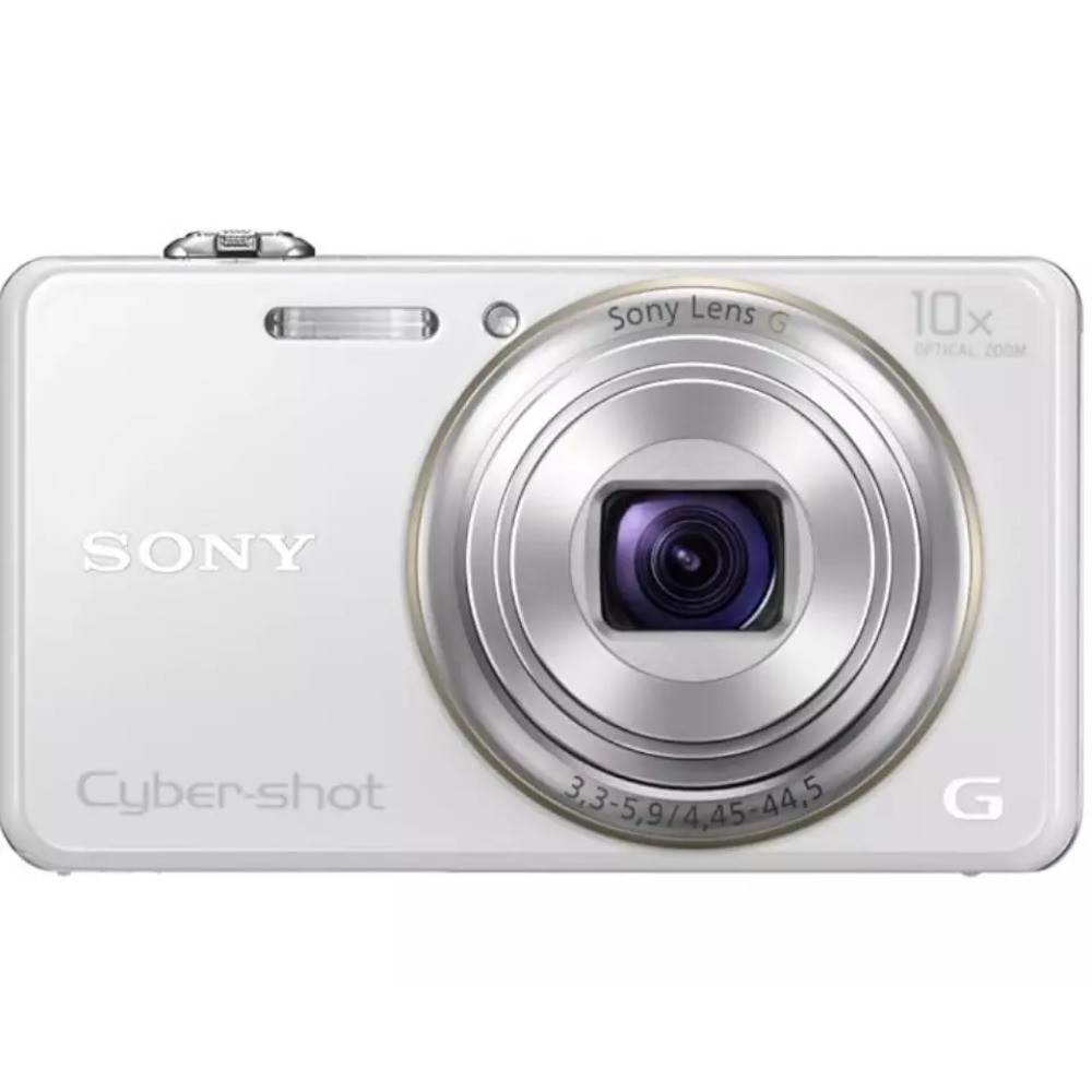 SONY Cyber Shot DSC-WX100 Digital Camera 18.2MP 10x Optical Zoom Smile Detection
