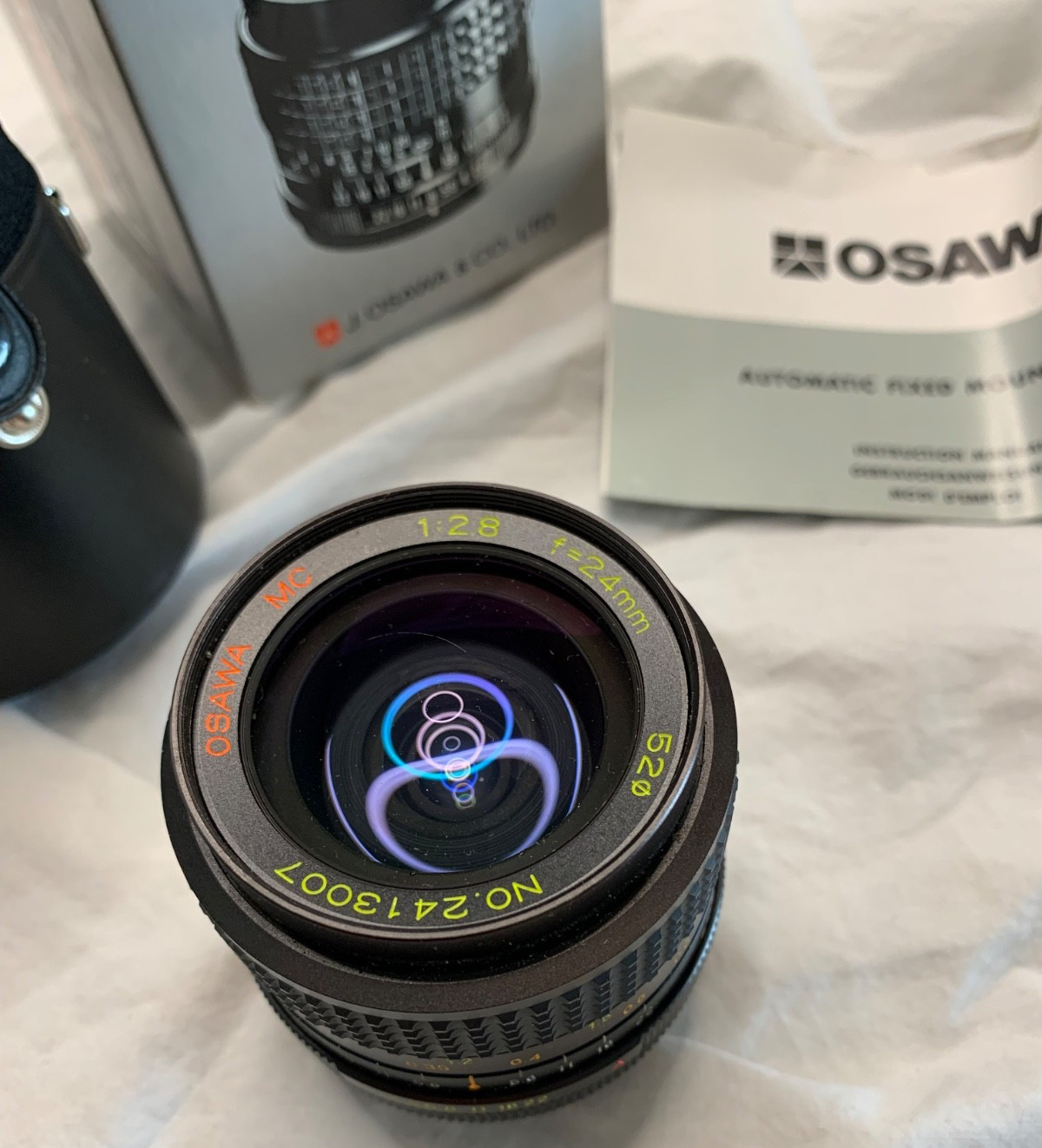 Osawa 24mm F2.8 #2400 Lens For Canon
