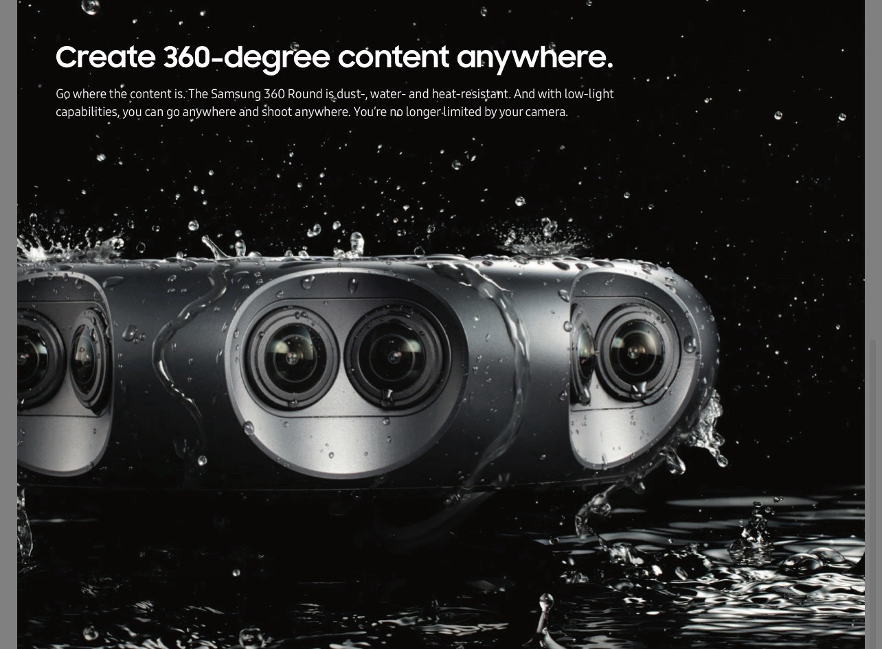 Samsung 360 Round VR Camera