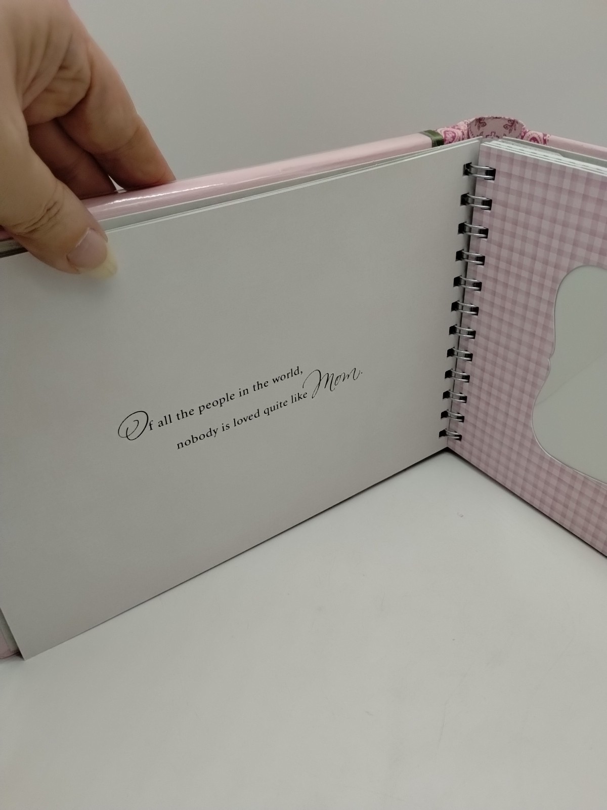 Hallmark New Pink Paisley Mom Album Voice Recordable