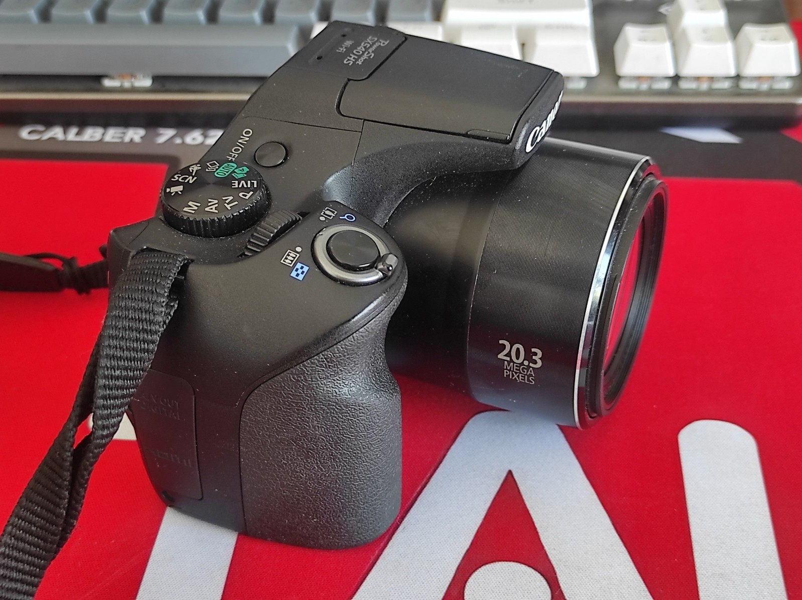 Canon PowerShot SX540 HS 20.3MP Digital Camera – Black – Excellent Condition