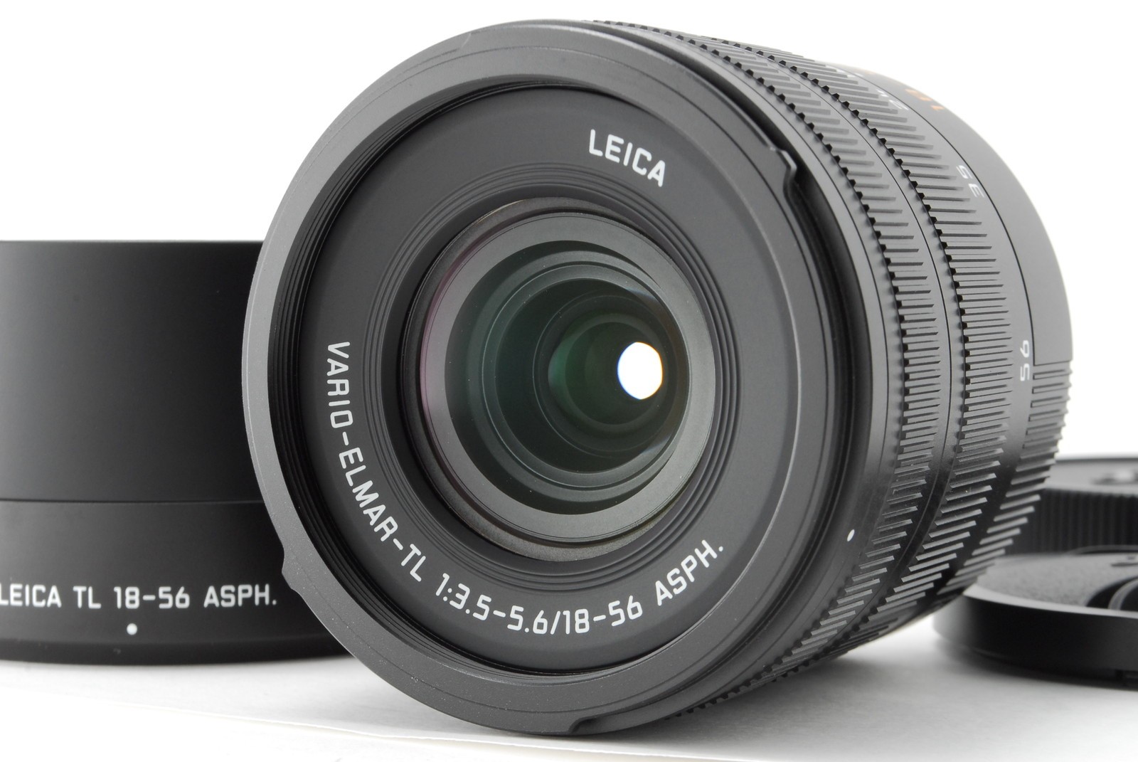 [Top MINT in Box] Leica Vario Elmer TL 18-56mm f3.5-5.6 ASPH w/ Hood, Case JAPAN