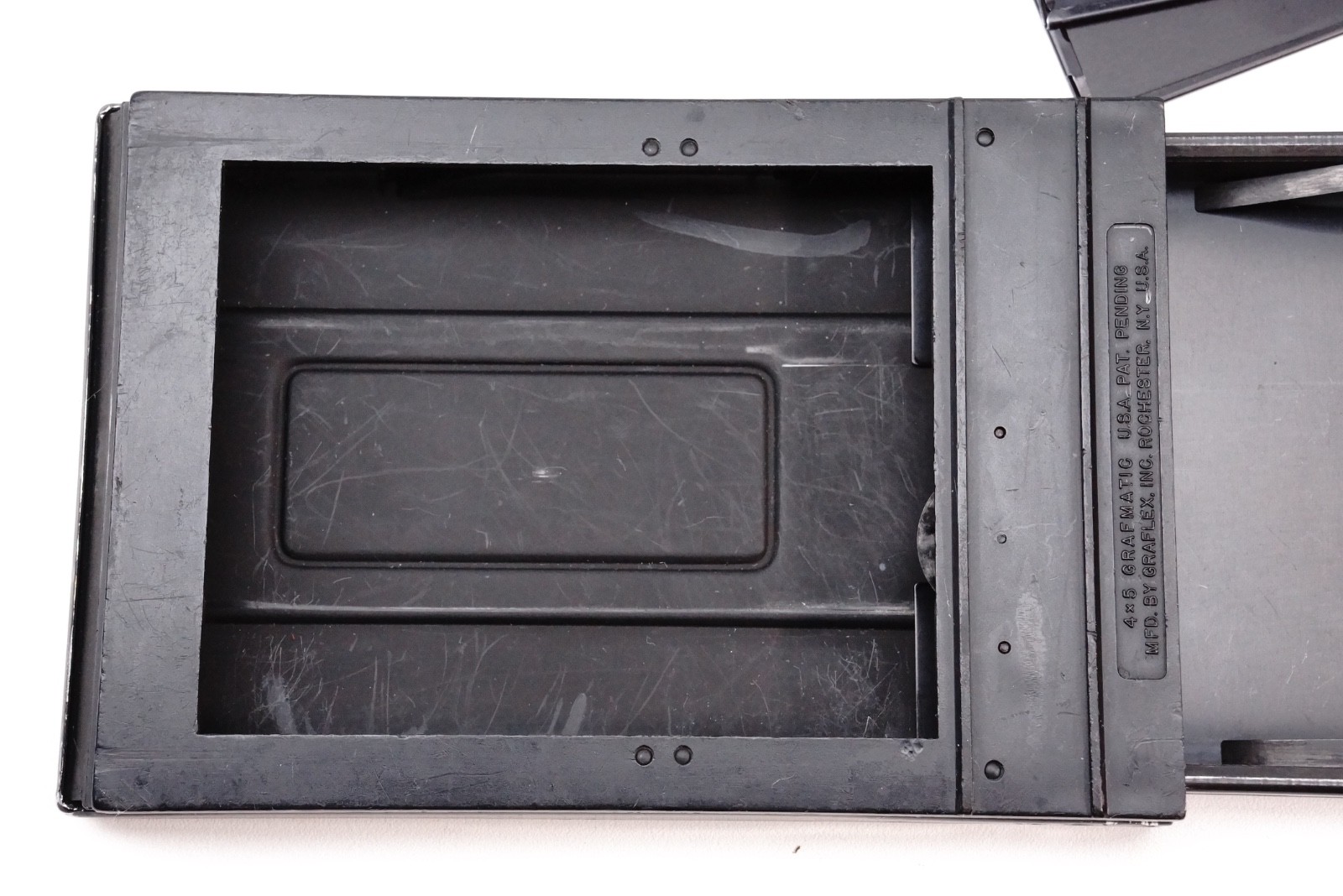 Graflex Grafmatic 4×5 Film Holder Graphic with 6 Septums