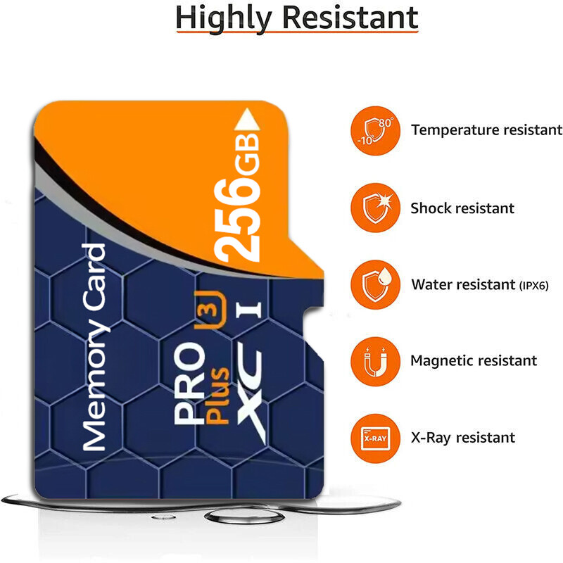 128GB 256GB Micro SD Card Memory Card TF Card with Free Adapter High Speed Lot