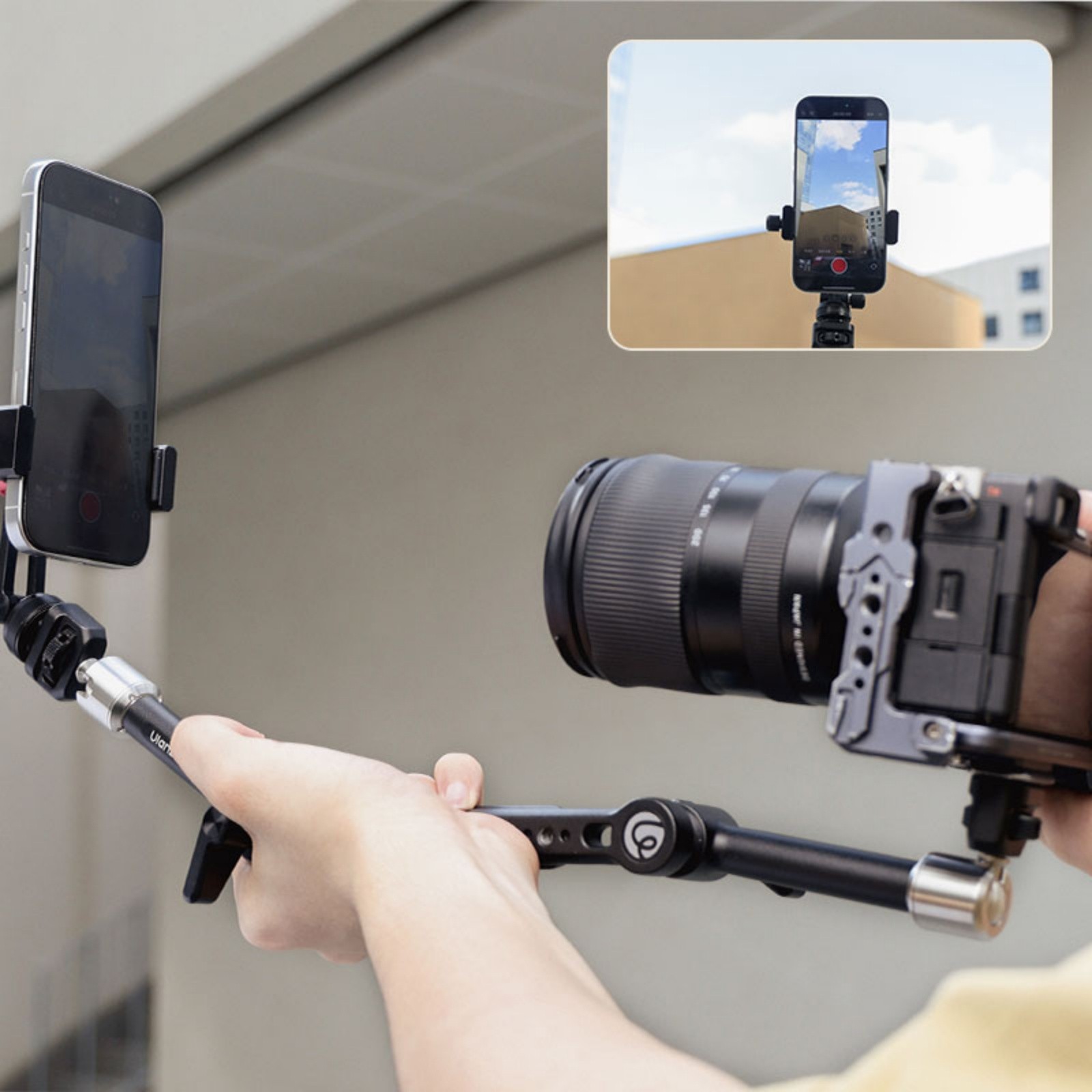 Ulanzi TA10 Magic Arm 43cm Adjustable Camera Extension Mount for DSLR Monitor