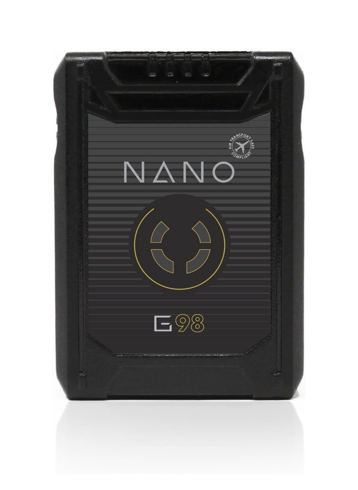 Core SWX NANO G98 98Wh 14.8V 6600mAh Gold Mount Battery D-Tap USB LED