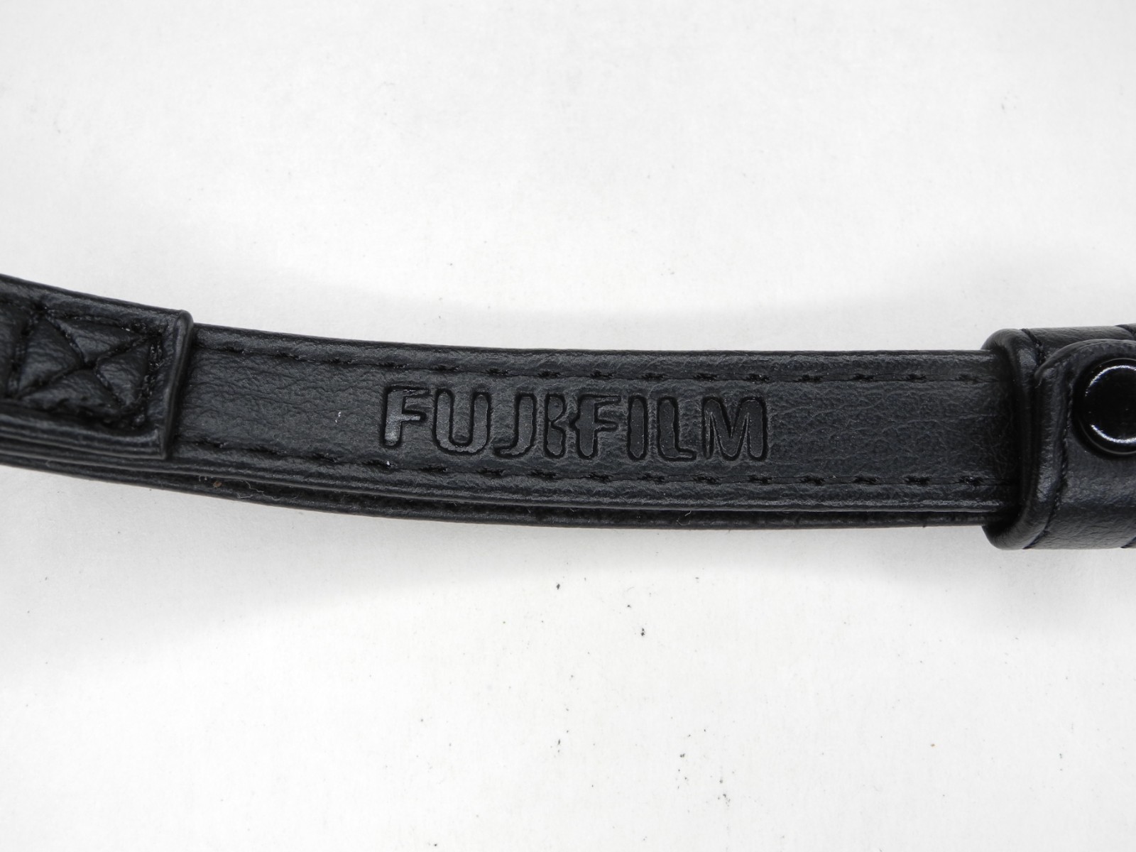 Fujifilm OEM Black Leather Camera Wrist Strap Included w/ XF10 (May Fit Others)
