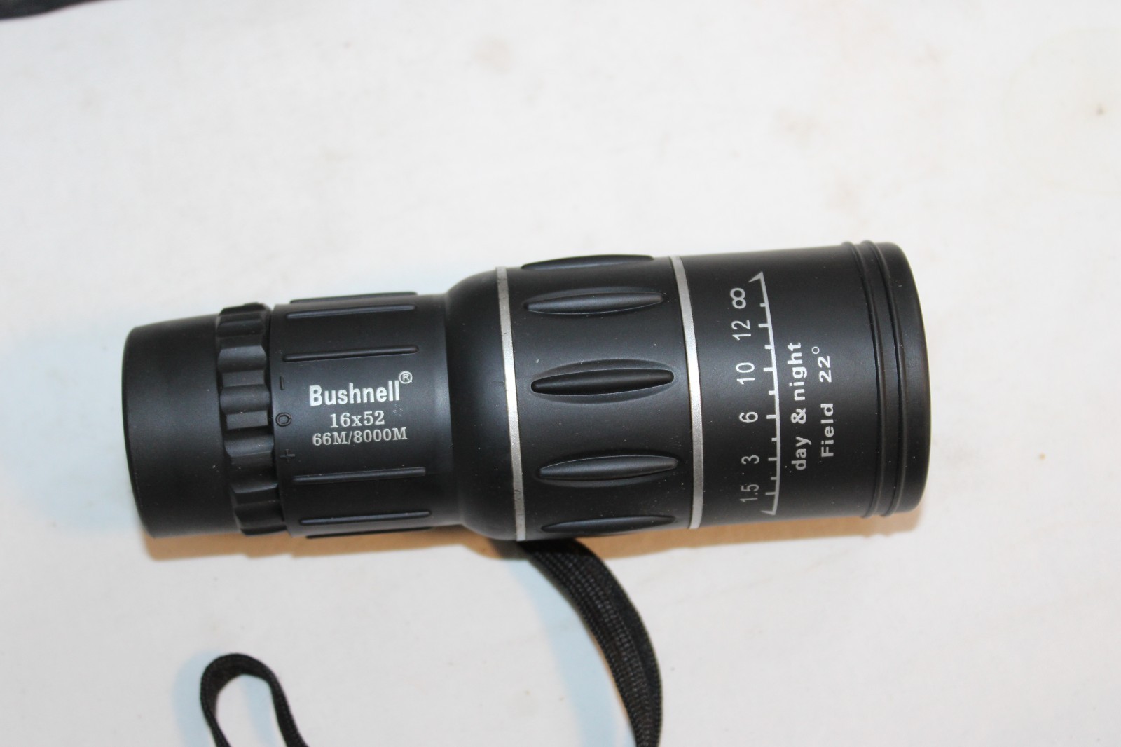 Bushnell 16×52 66m/8000m Day & Night 22 Degree Field Monocular Spotting Scope