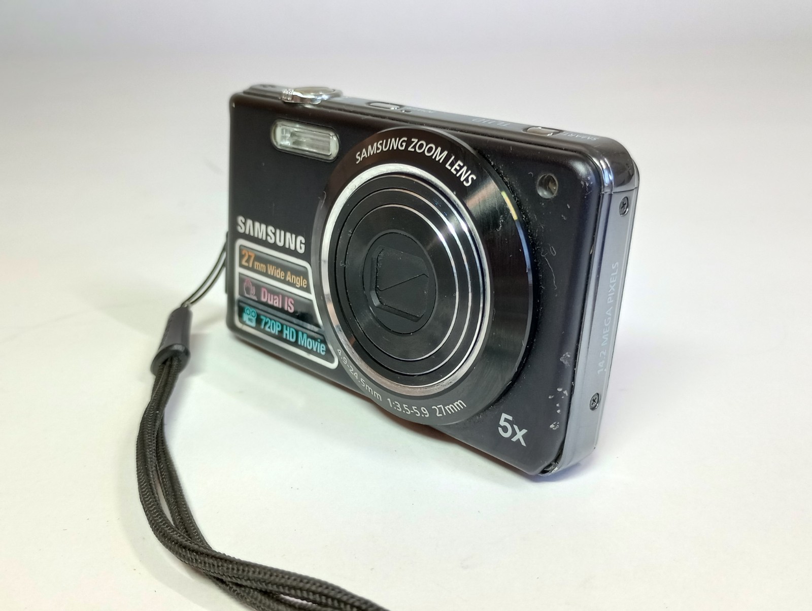 Samsung TL110 Digital Camera Tested & Works w/Charger Battery & 2GB Card