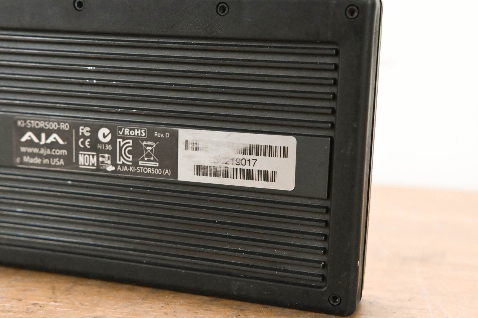 AJA KI-STOR500-R0 500GB KiStor Hard Disk Drive for Ki Pro CG010K2