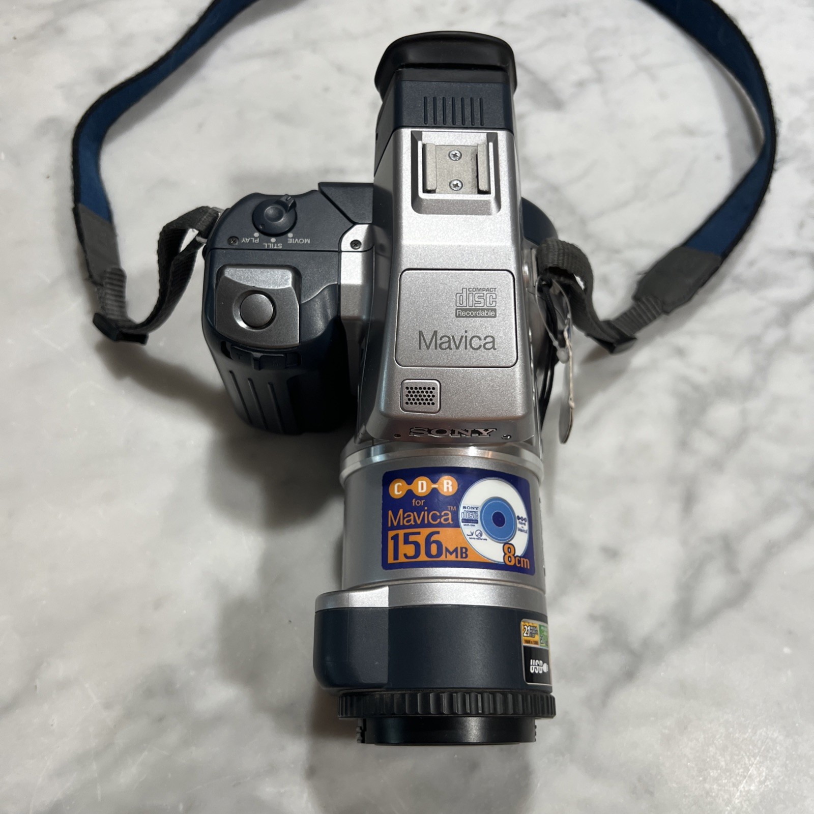 Sony Mavica Mega Movie HQ Digital Still Camera MVC-CD1000 Tested Works