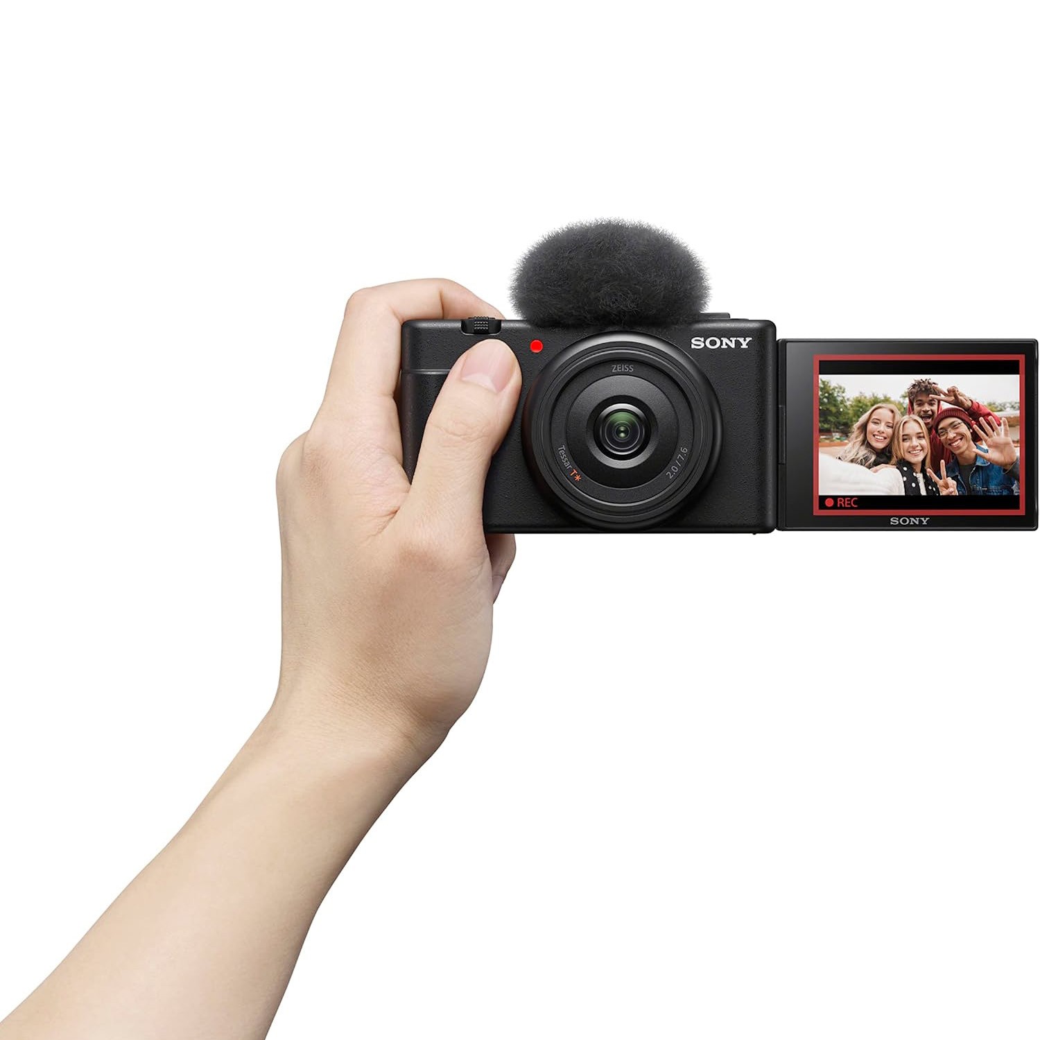 Sony ZV-1F Vlog Camera with 4K Video for Vloggers Black Bundle