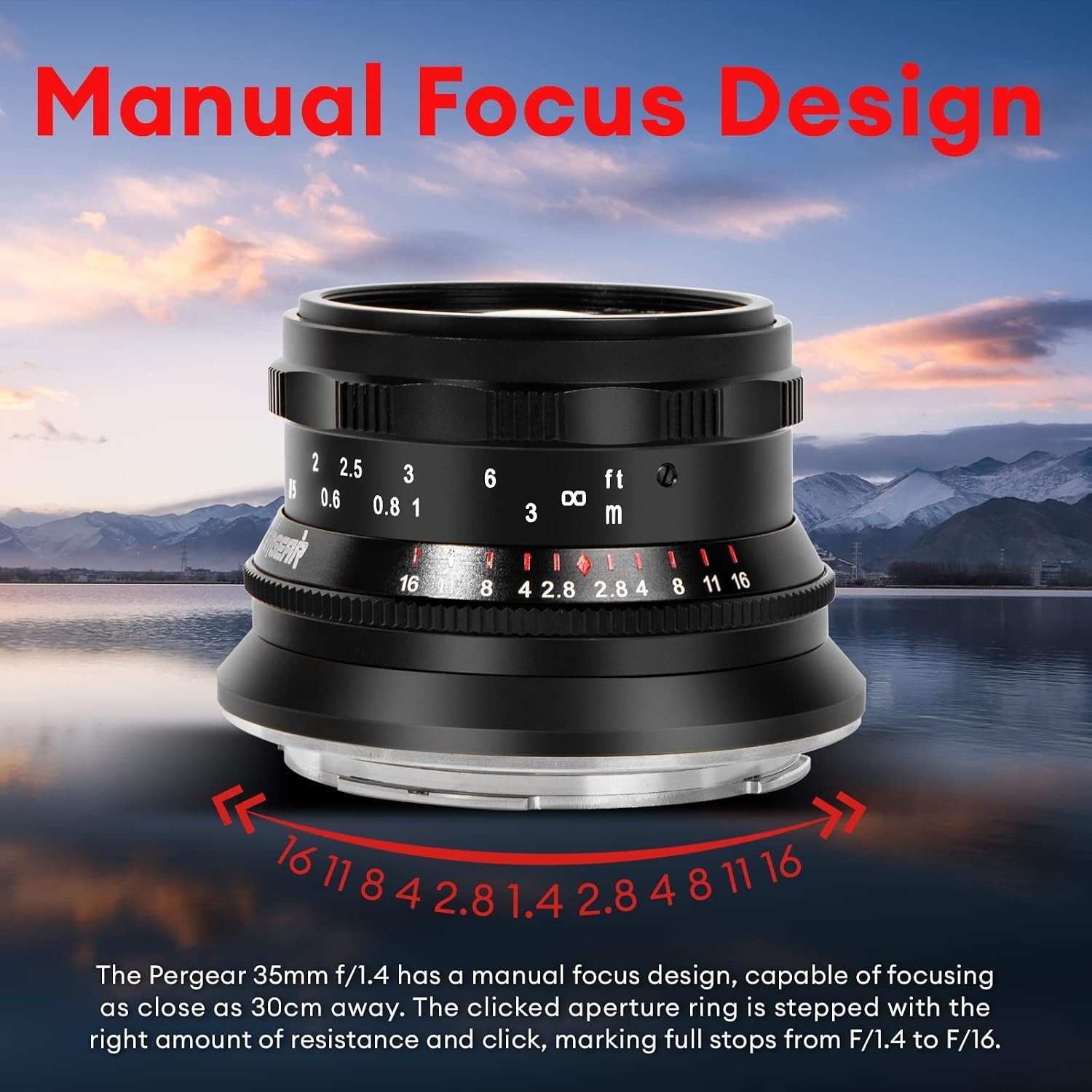 Versatile 35mm F1.4 Lens for APS-C and Full-Frame Cameras