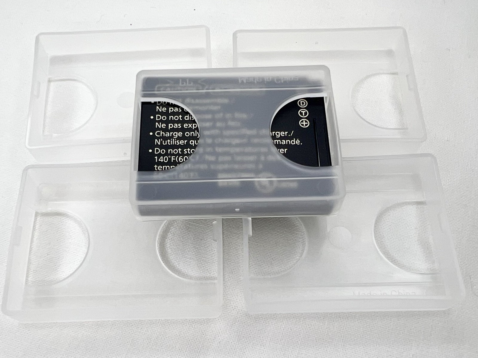 Qty: 5 OEM Panasonic Lumix DMW-BCH7PP Battery Pack 3.7v 695mAh 2.6Wh Li-ion NEW