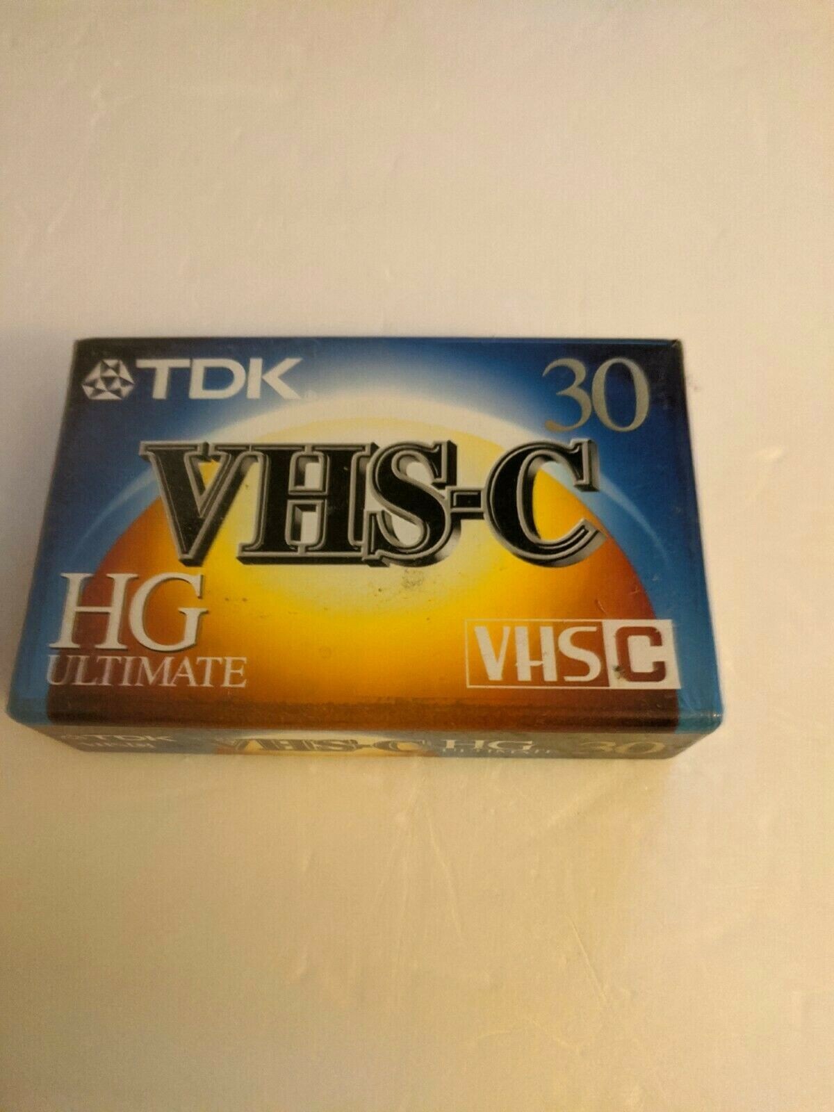 1 TDK VHS-C HG Ultimate 30 Camcorder Tape VHS-C BRAND NEW SEALED TC-30HG