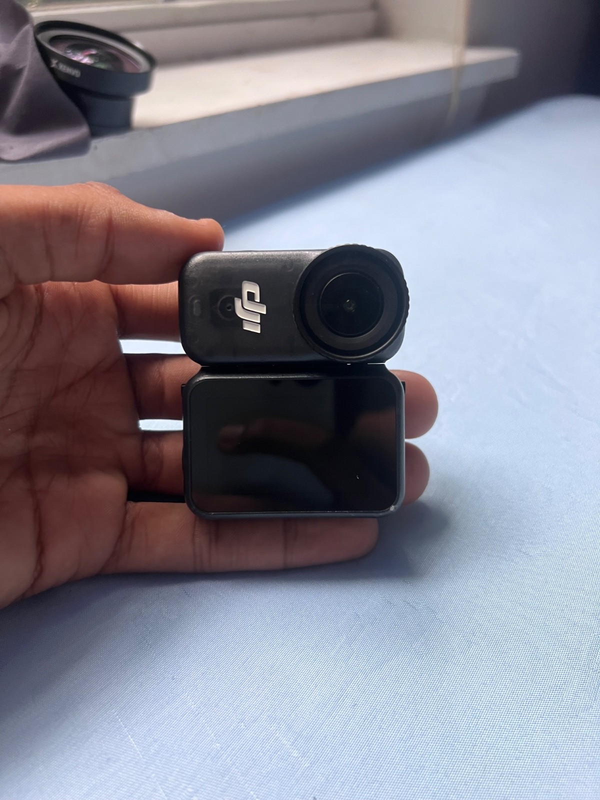 DJI Osmo Nano Standard Combo(64GB)-4K/60fps Vlog Camera,1/1.3″CMOS Digital Camer
