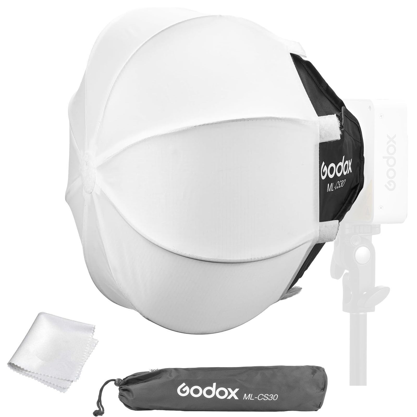 ML100BI & ML100R Soft Boxes, 11.8″x11.8″, with ML100R, ML100Bi, ML60IIBi, ML6…
