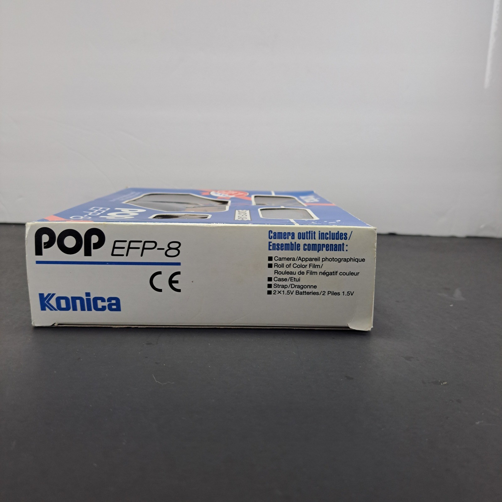 MINT KONICA POP EFP-8 35mm Film Camera Gift Set-New Old Stock NOS Boxed Kit