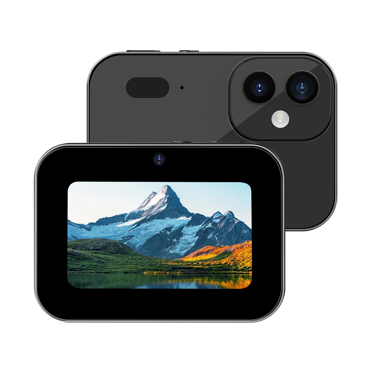64MP 4K Digital Camera Night Triple Lens 3 Inch HD Touch Screen OLED Display