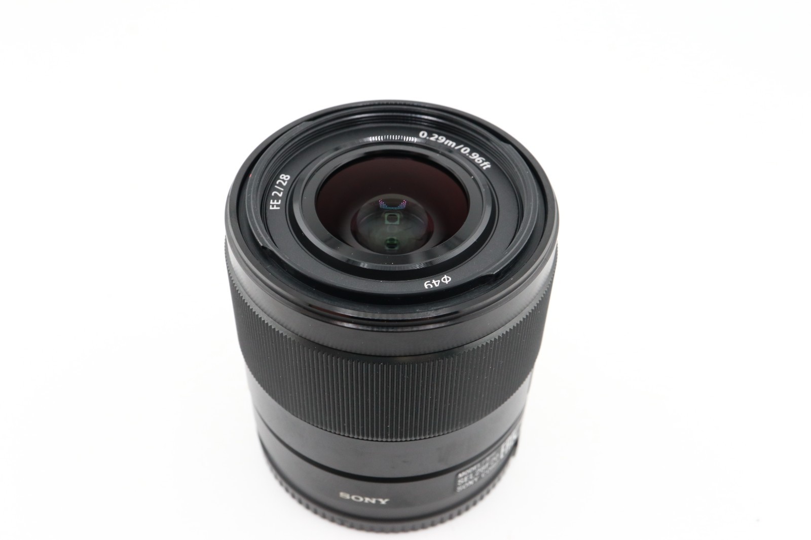 Sony FE 28mm f2 Lens E Mount SEL28F20 Excellent 0184705