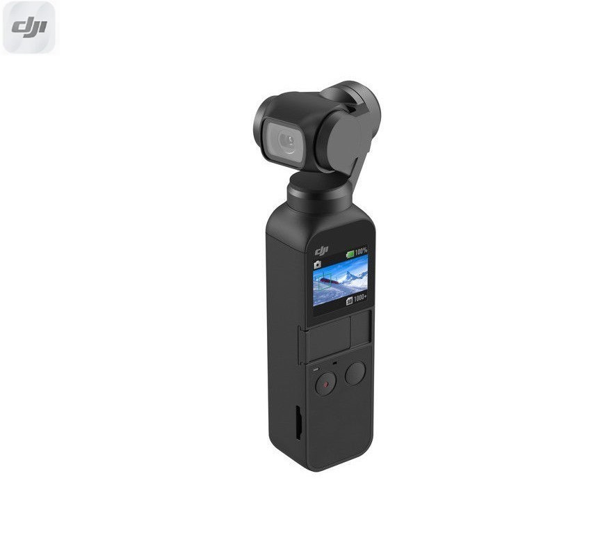 DJI Osmo Pocket-Handheld 3-Axis Gimbal Stabilizer with integrated Camera 95% NEW